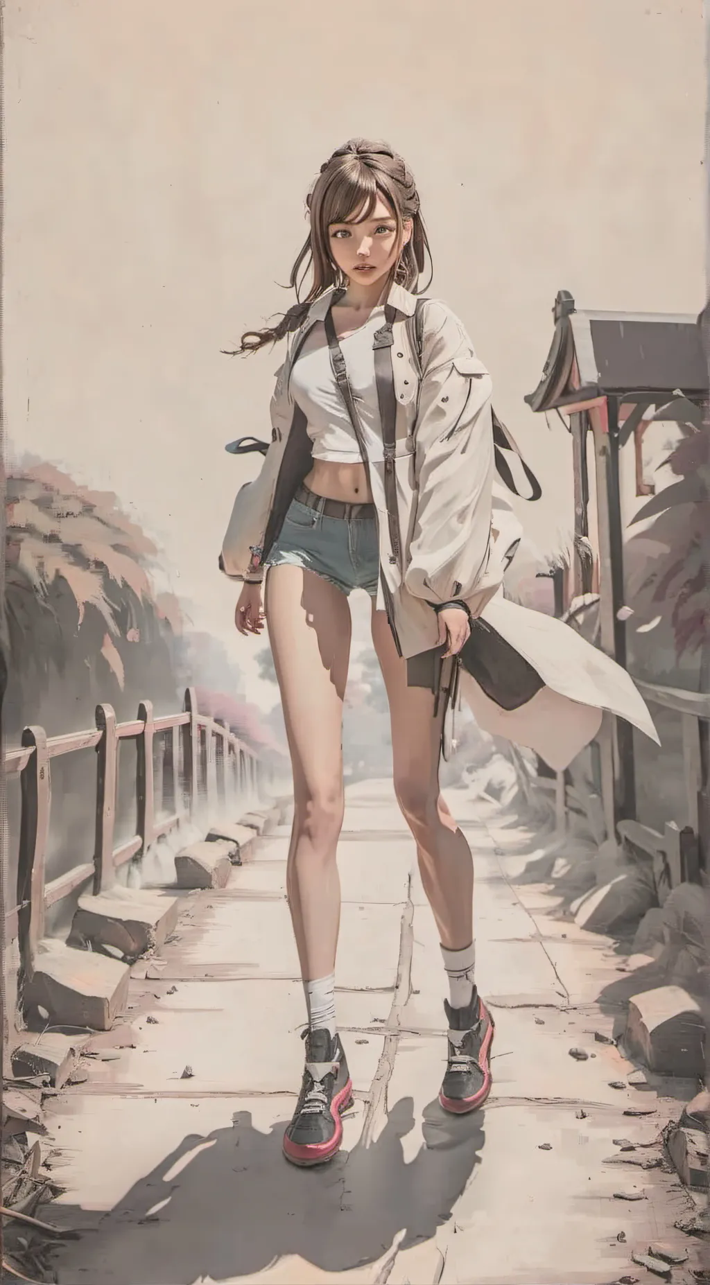 ai character: Cora background