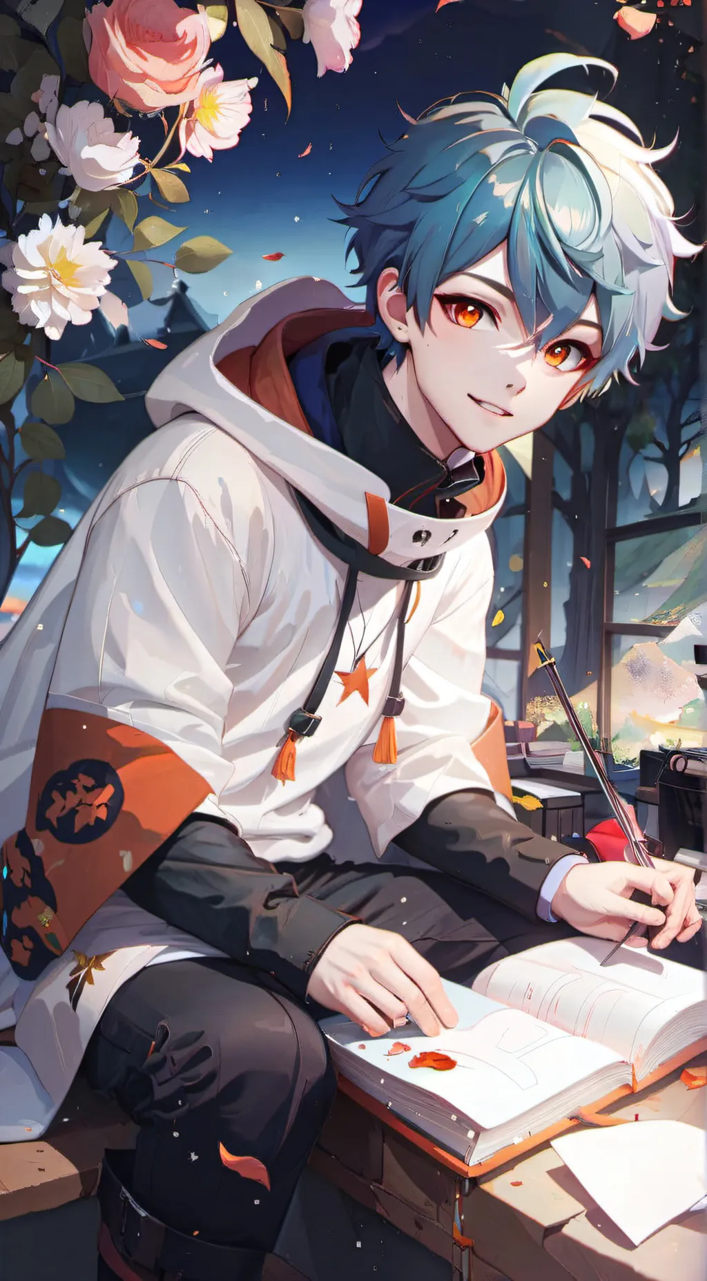 ai character: Nico background