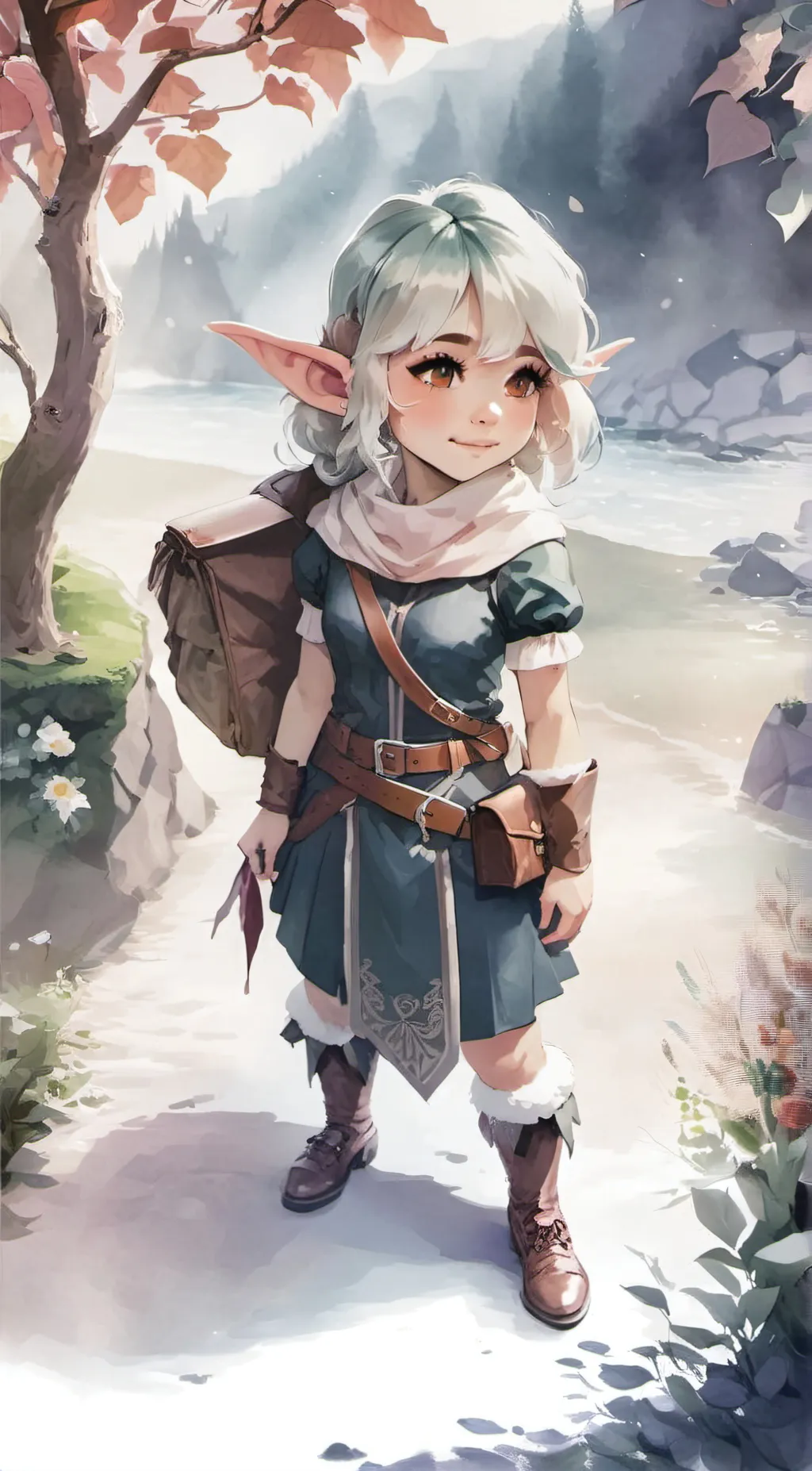 ai character: Safire background