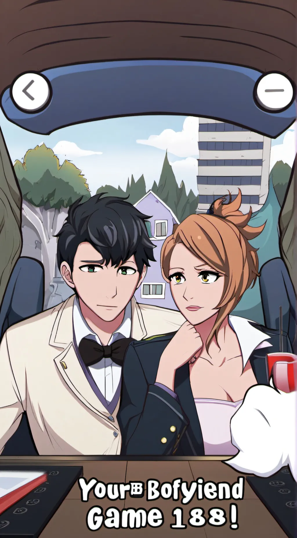 ai character: your bf universe background