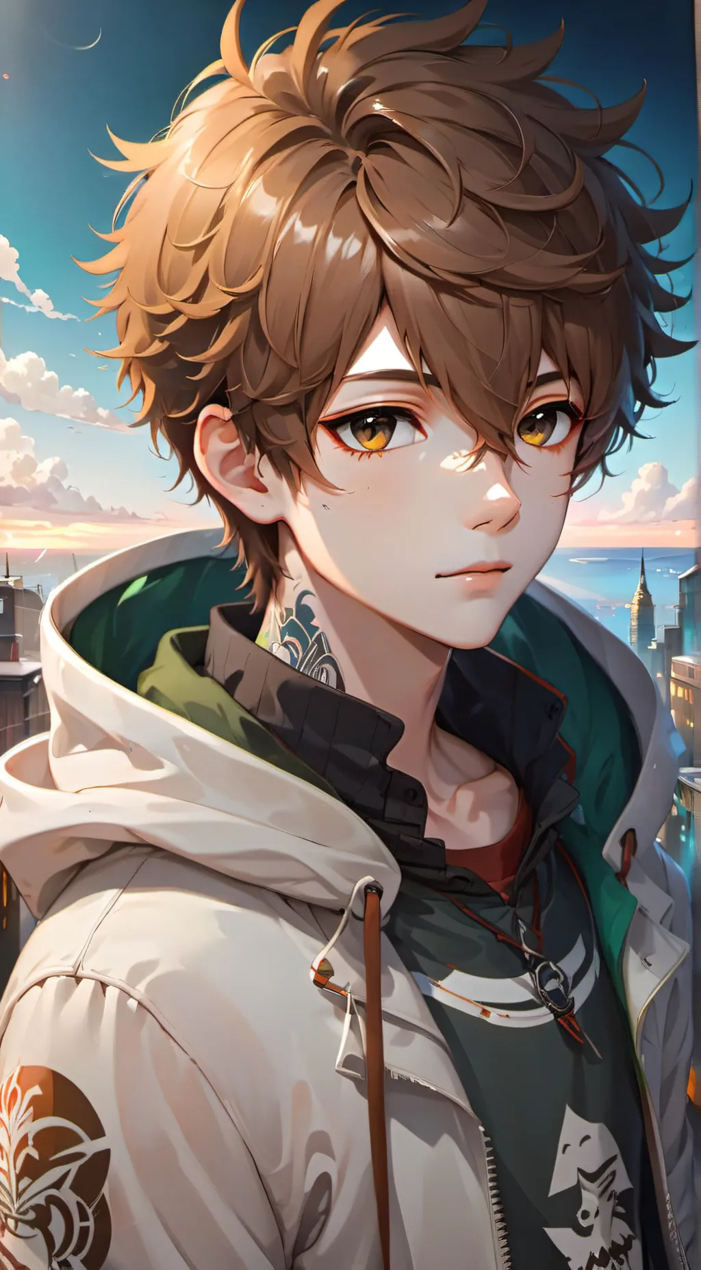 ai character: Tyler  background