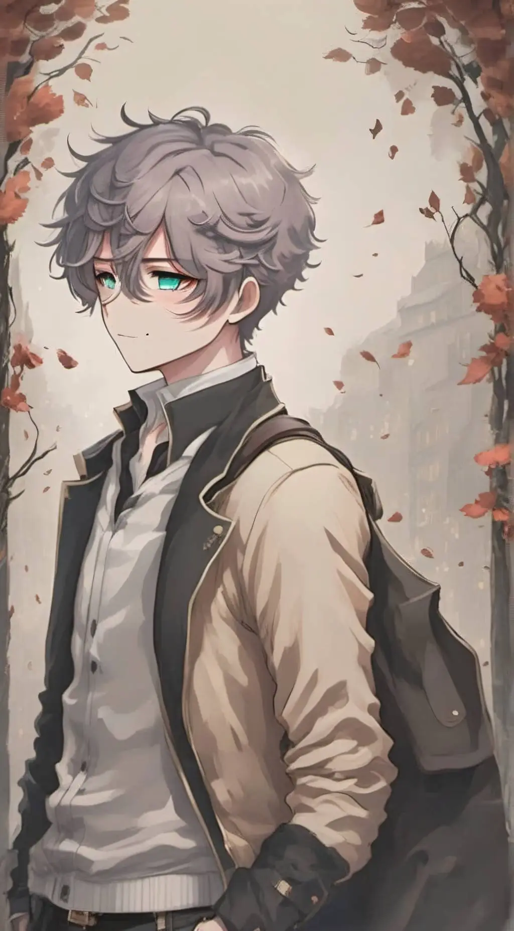ai character: Ash background