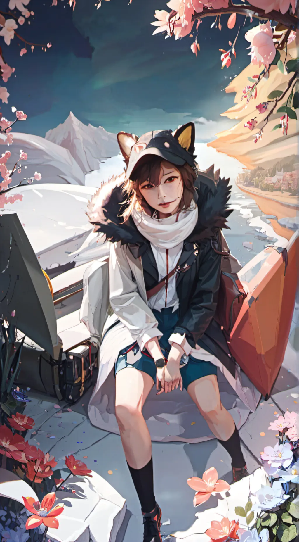 ai character: mila background