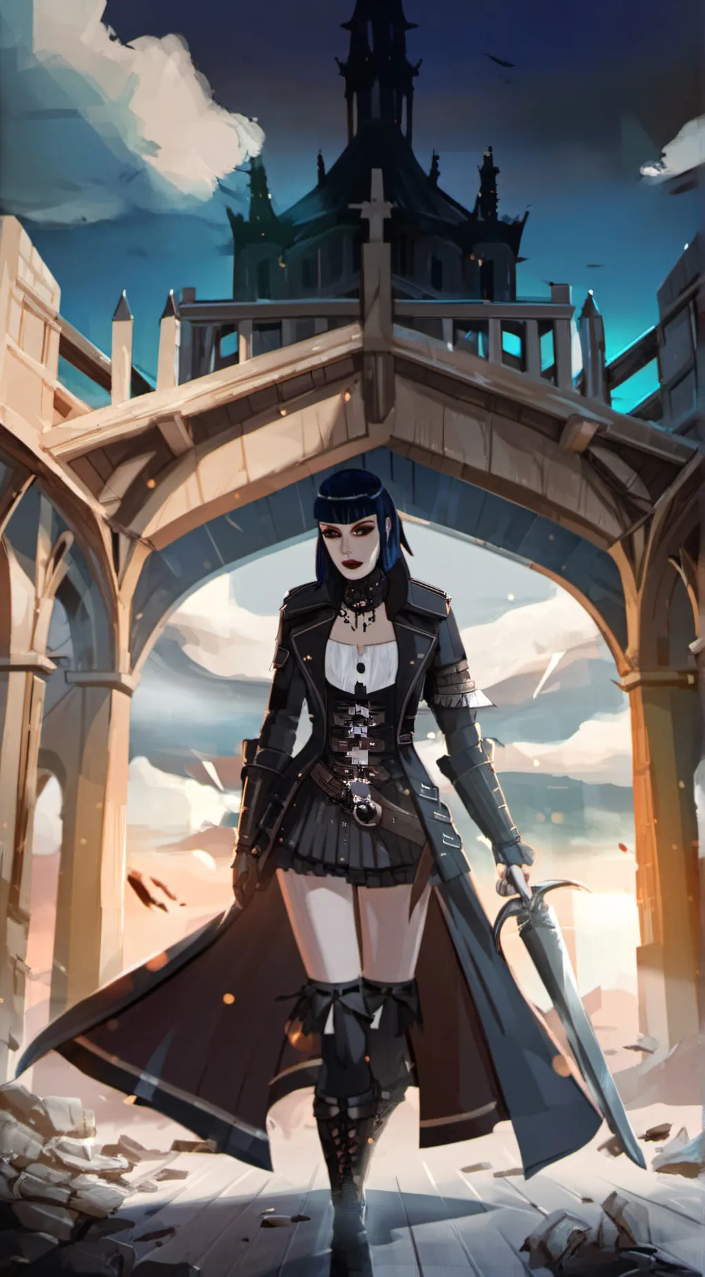 ai character: Ophelia Celeste background