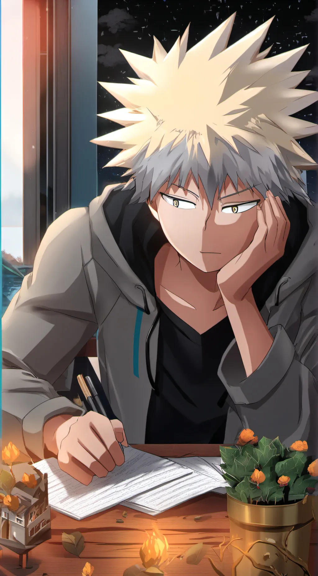 ai character: MHA background