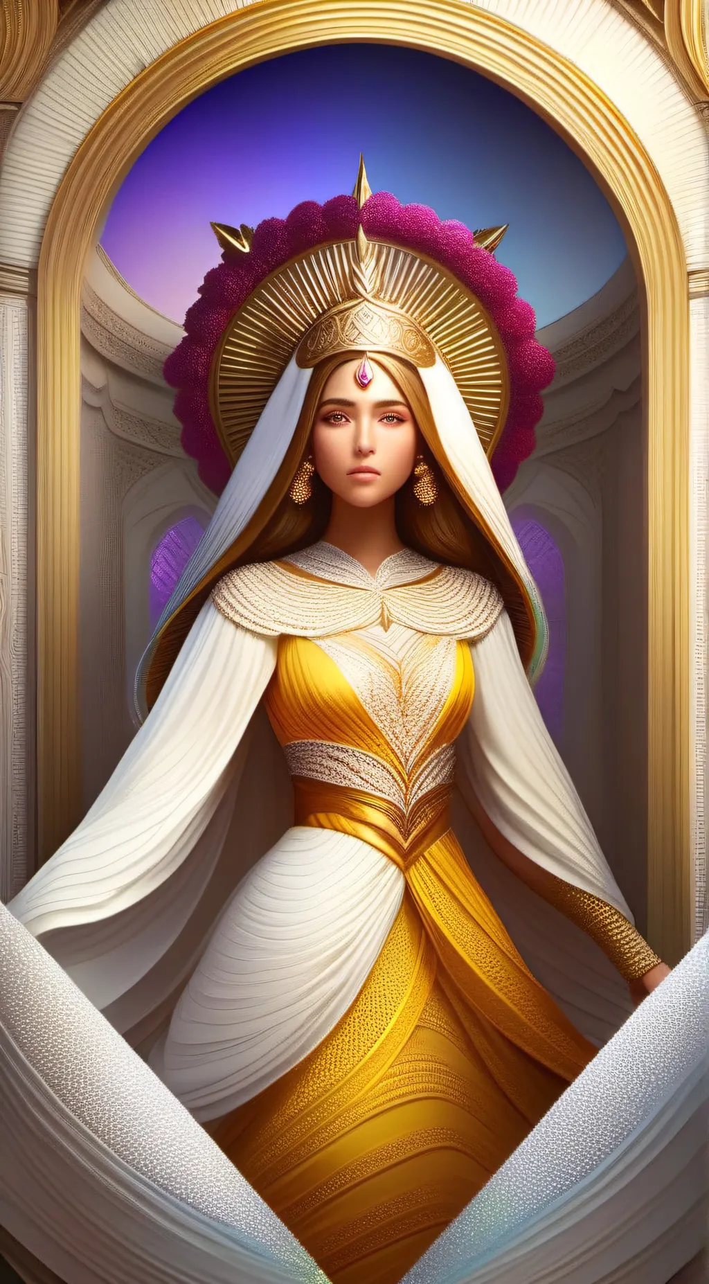 ai character: Your goddess background