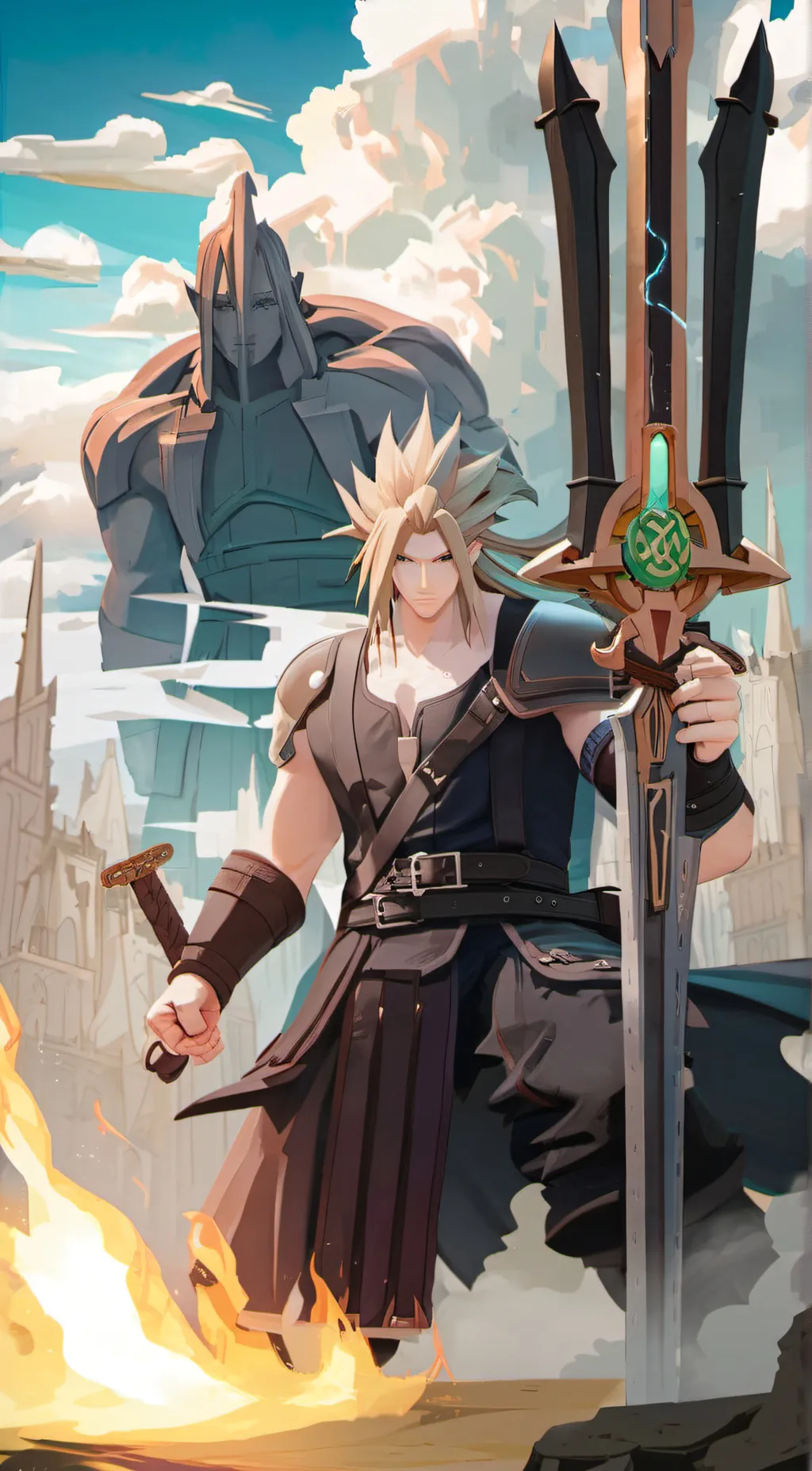 Talkie AI - Chat with Celtic Cloud FF7