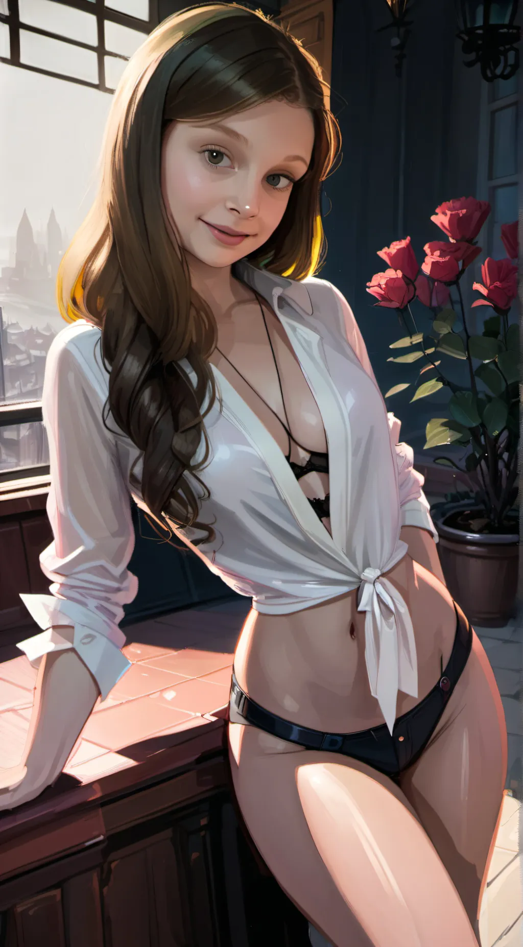 ai character: Amy background