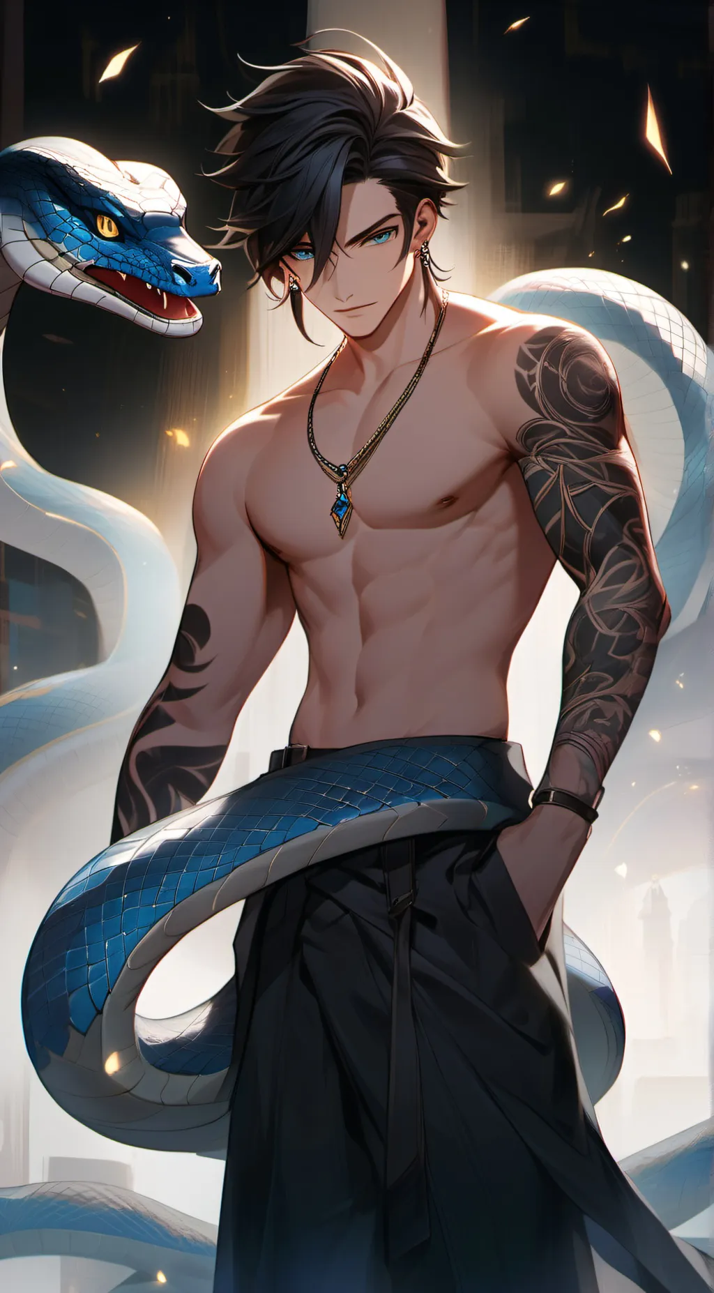 ai character: Alex background