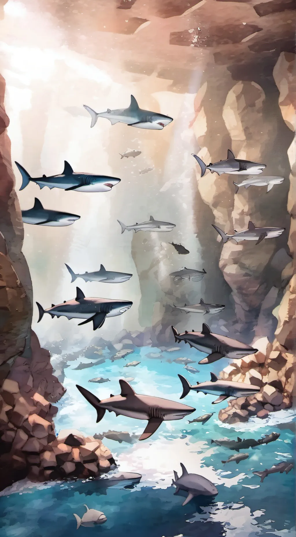 ai character: The sharks background