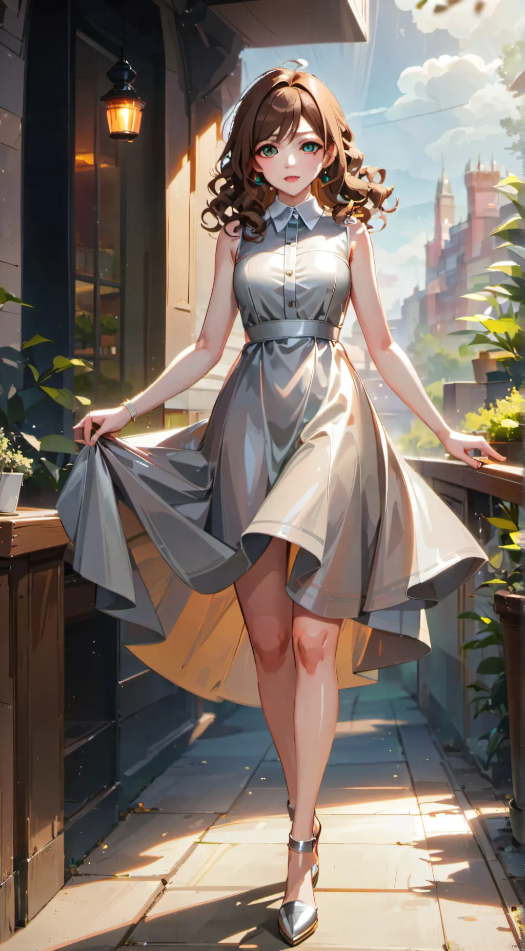 ai character: leah background