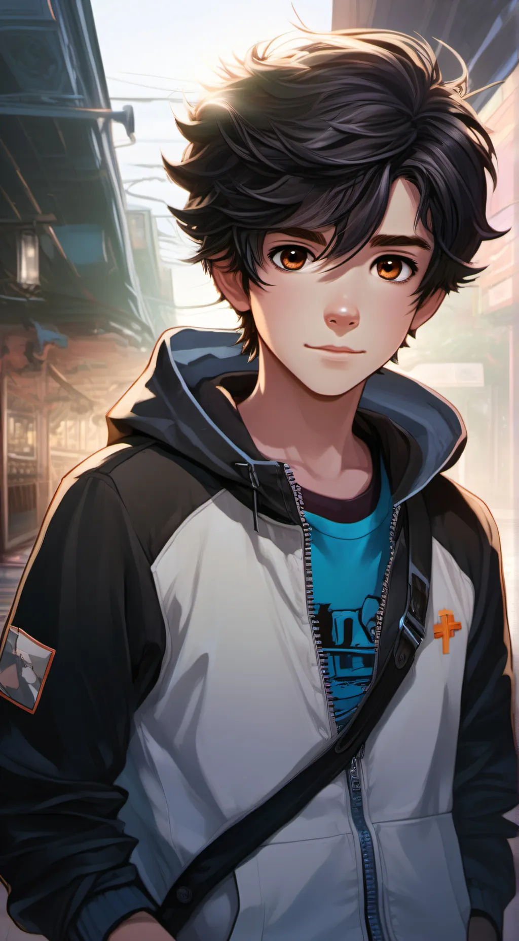 ai character: Luke background