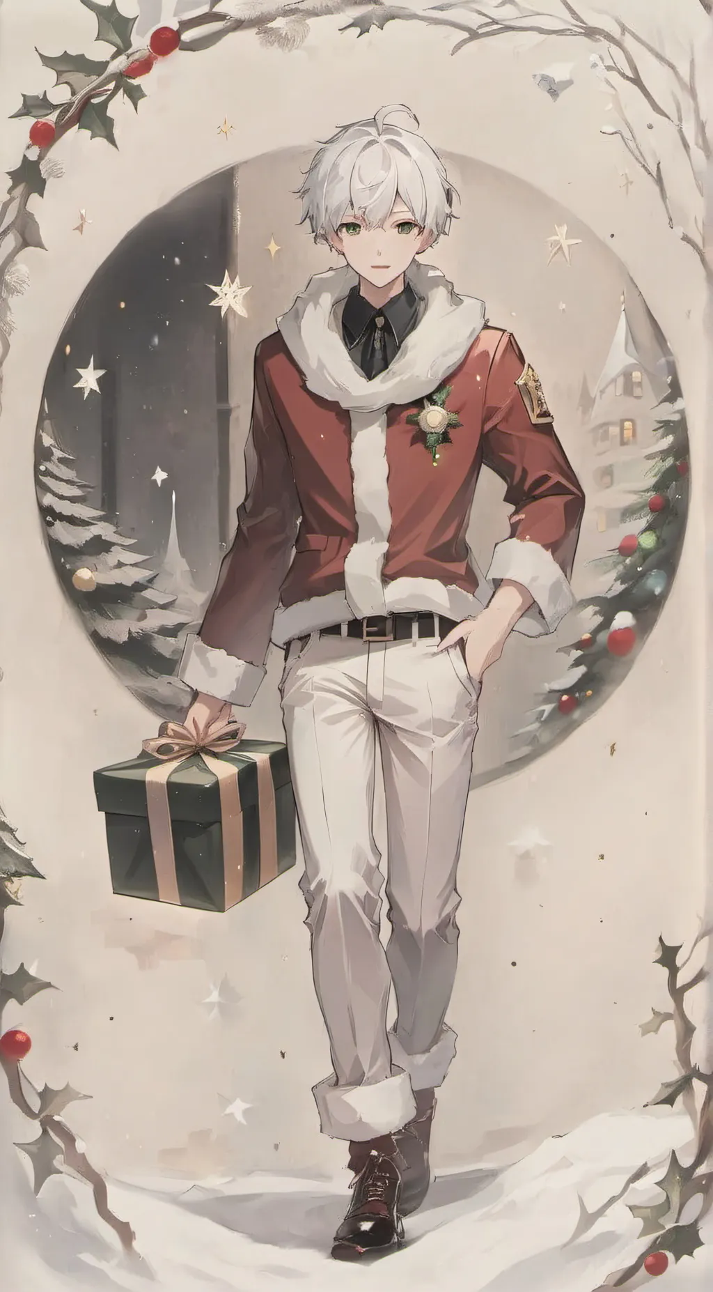 ai character: Carlos Claus background