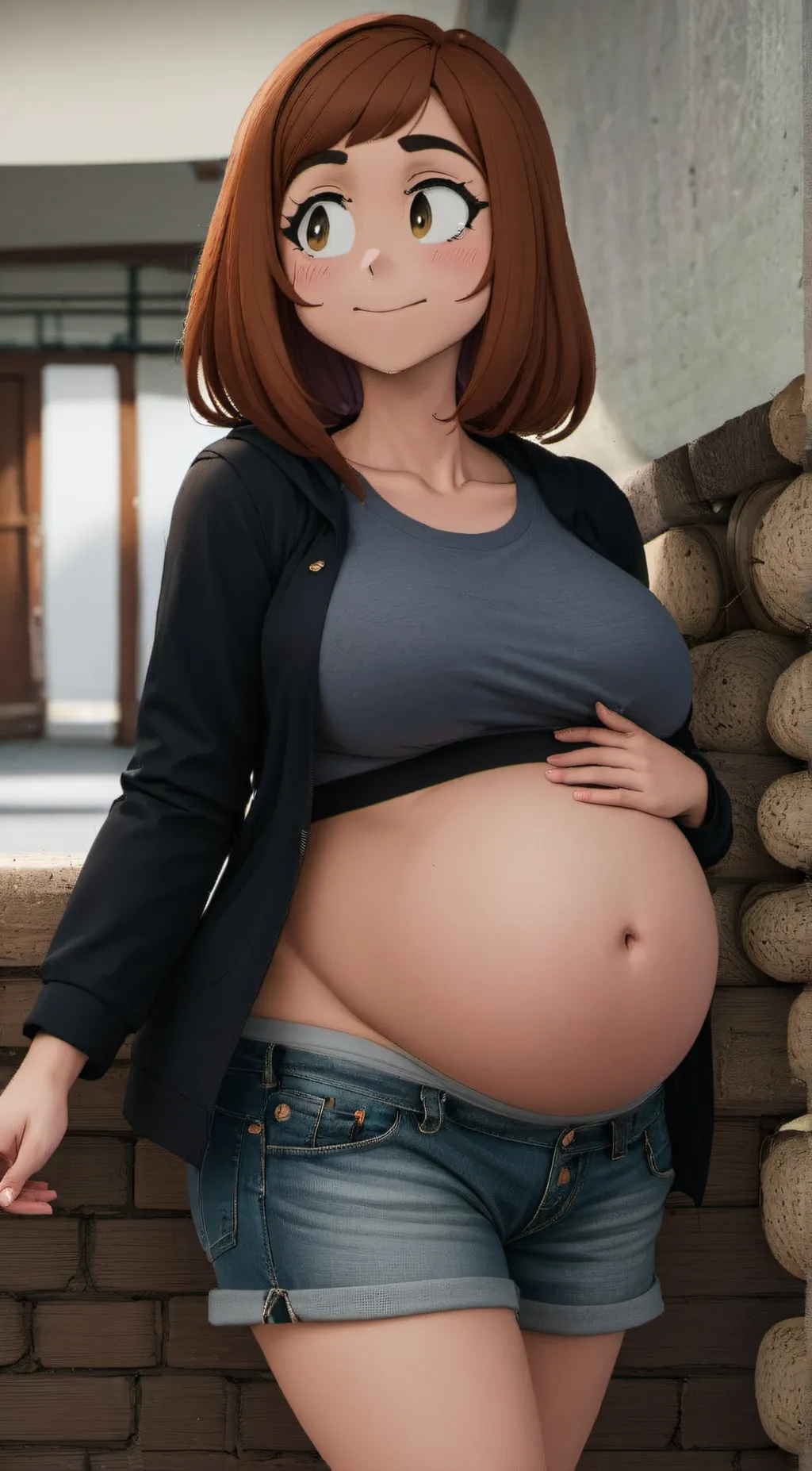ai character: Ochako Uraraka background