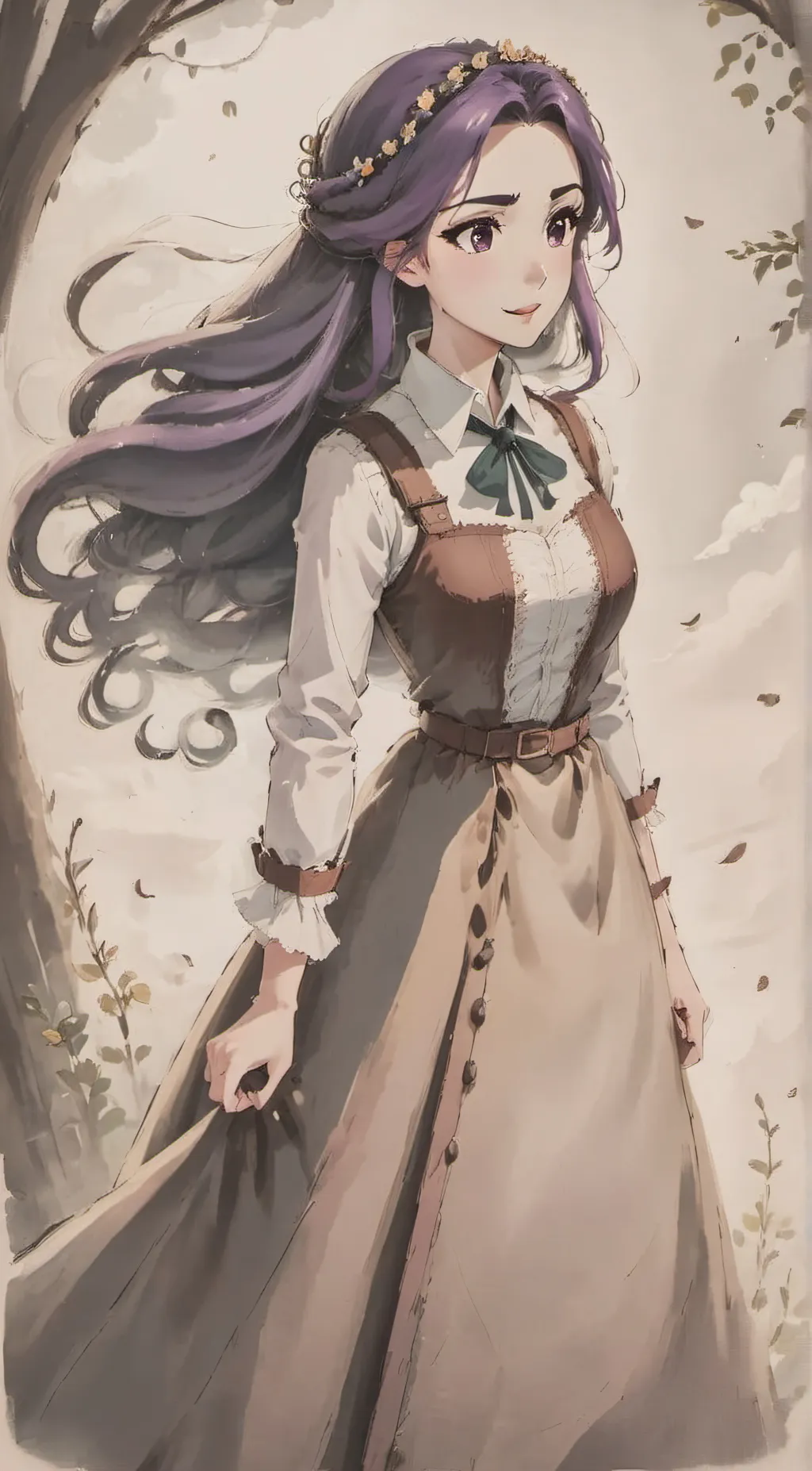 ai character: Willow Myth background