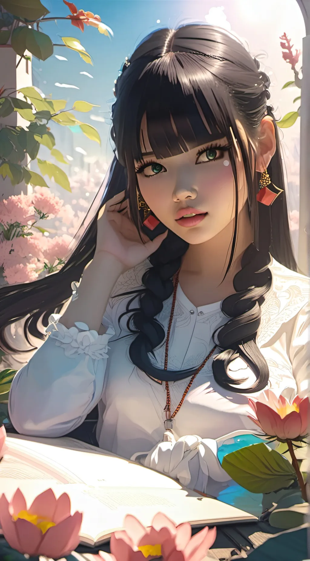 ai character: December background