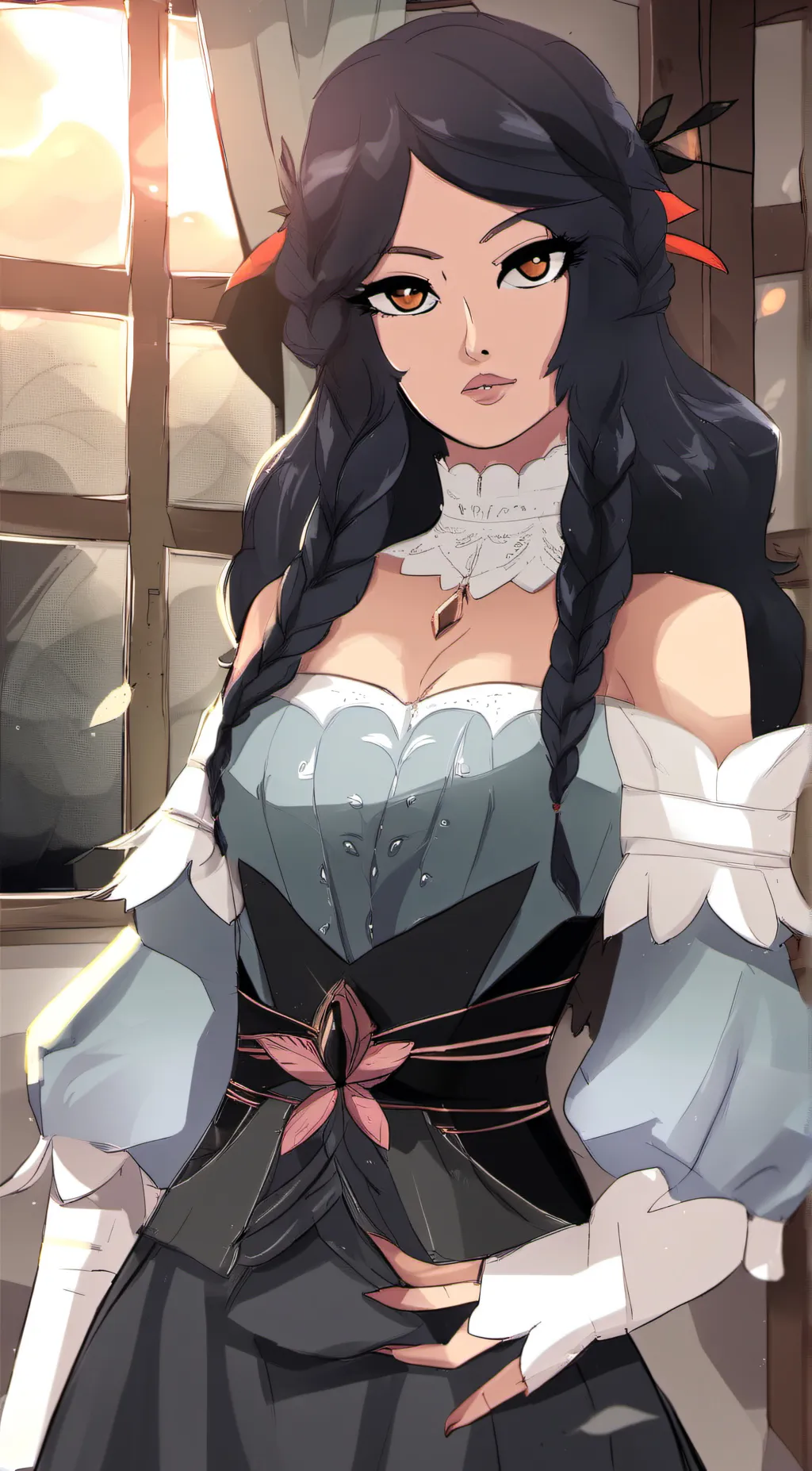 ai character: Hanabi Yagi background