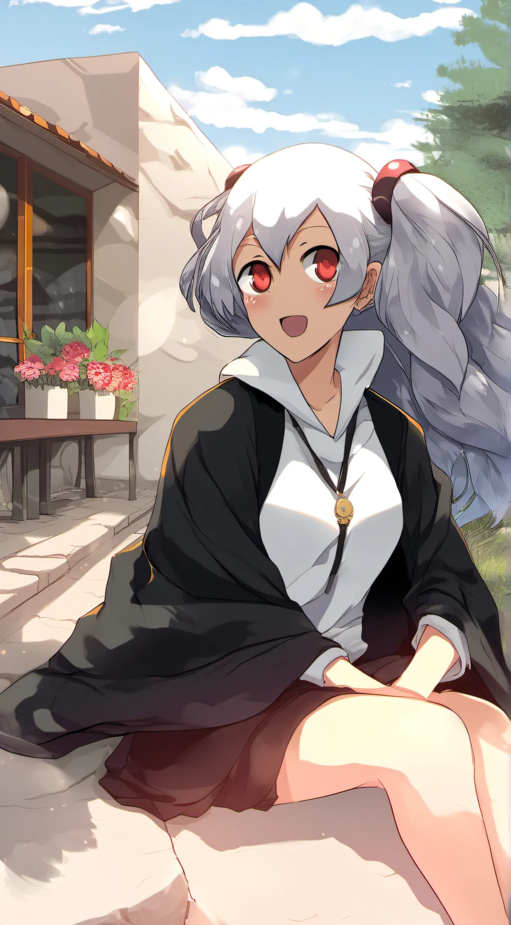 ai character: lily background