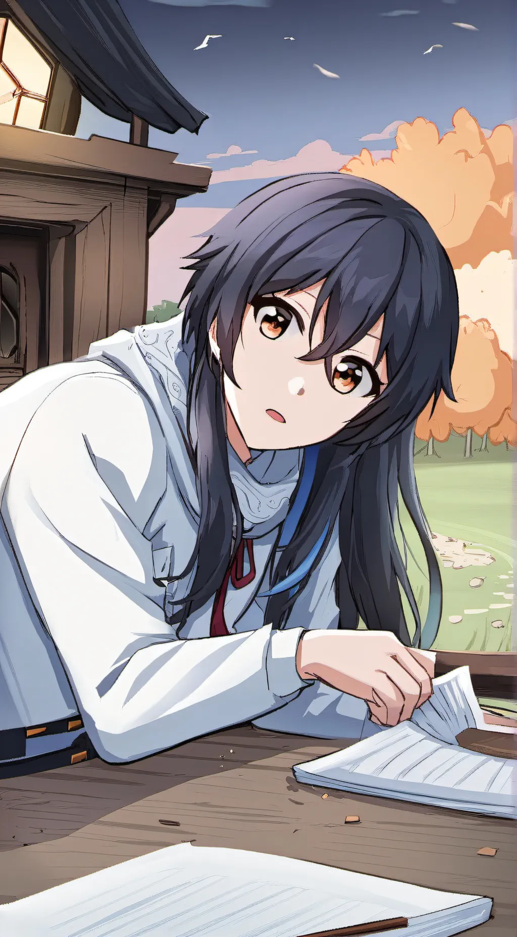 ai character: Chloé background