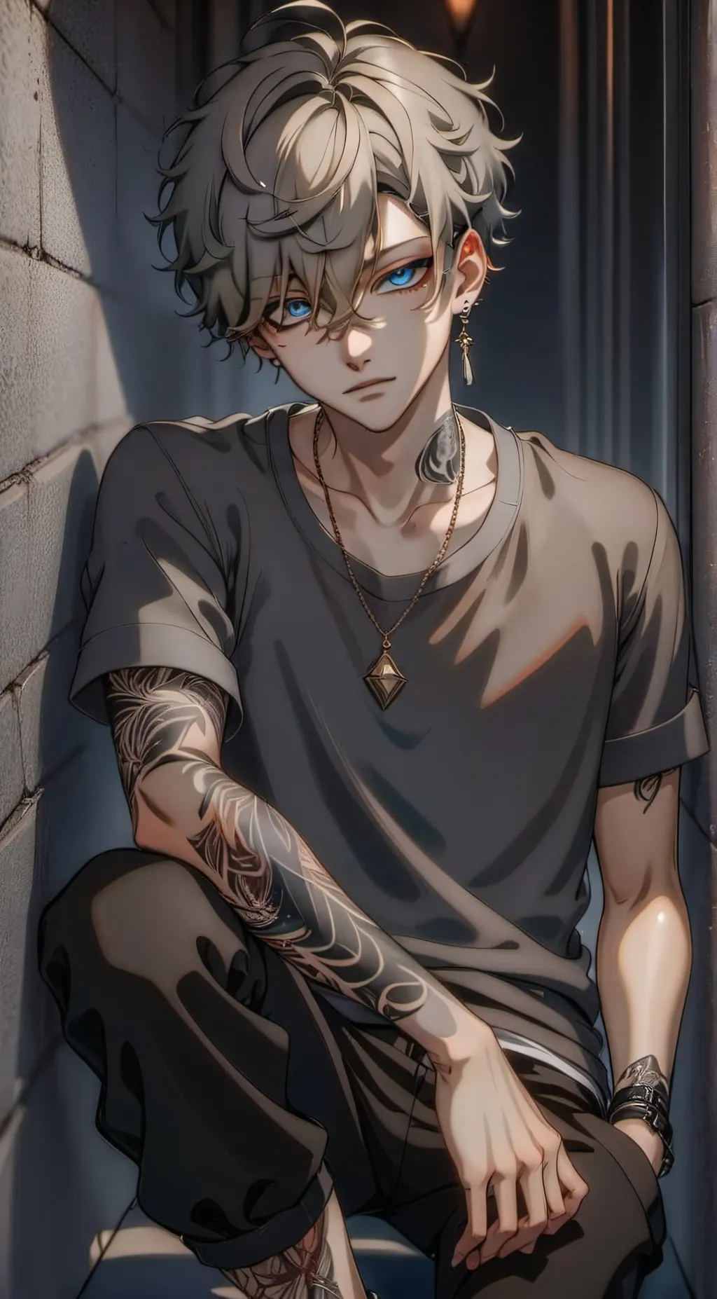 ai character: Kai background