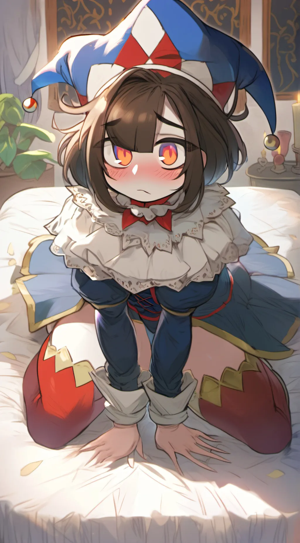 ai character: Pomni background