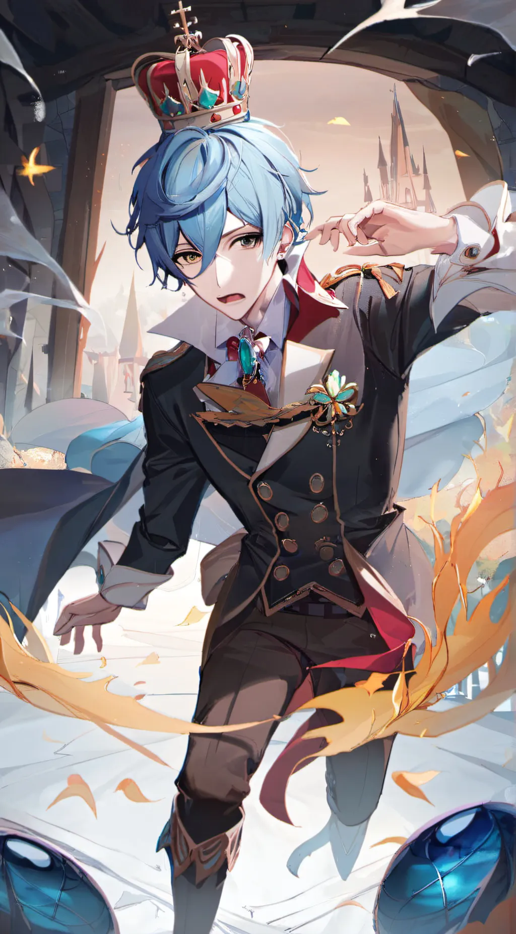 ai character: Mike  background