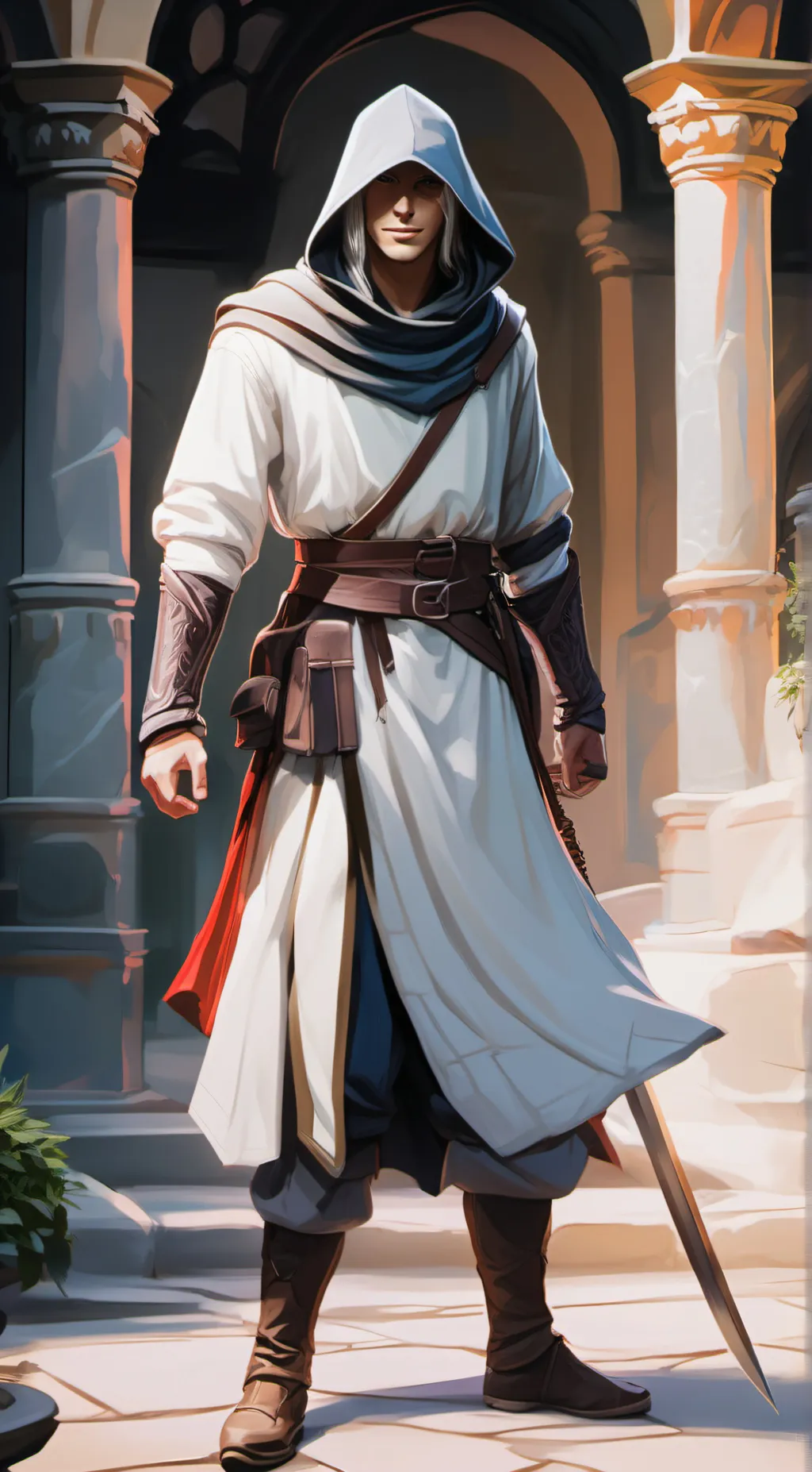 ai character: Ezio Auditore background