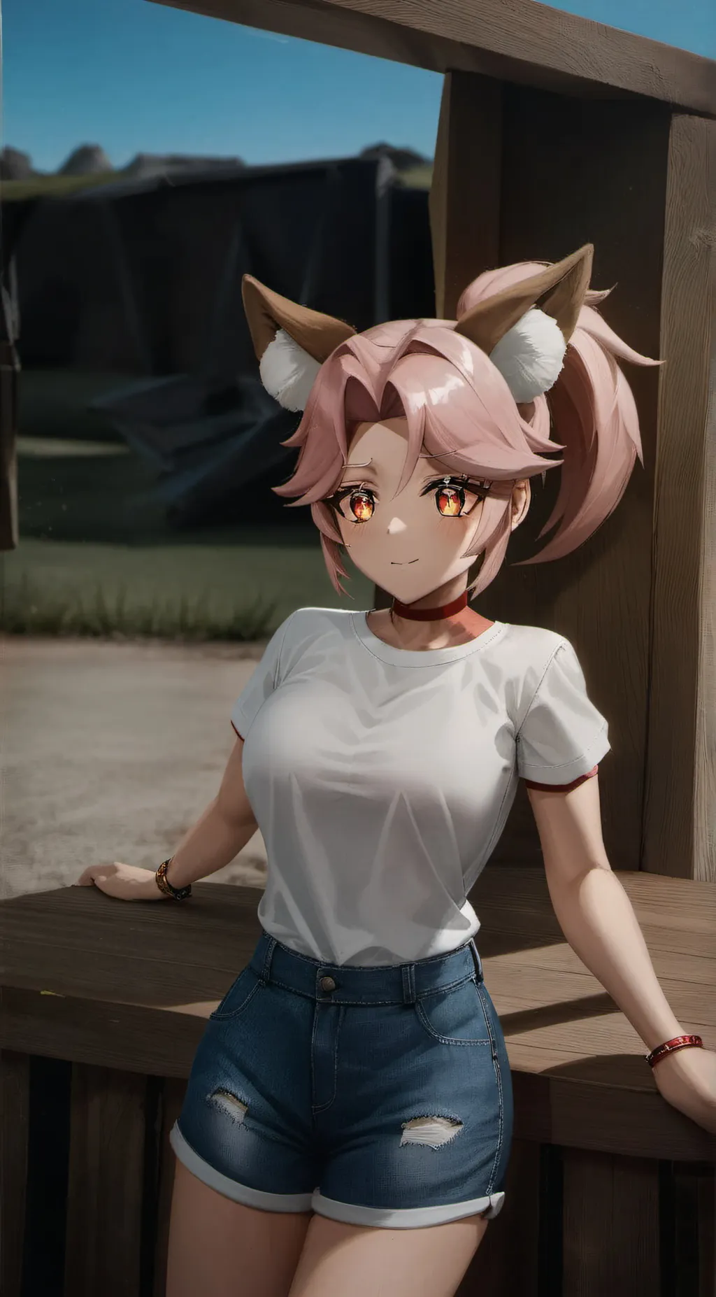 ai character: Amy the Amy Hazel background