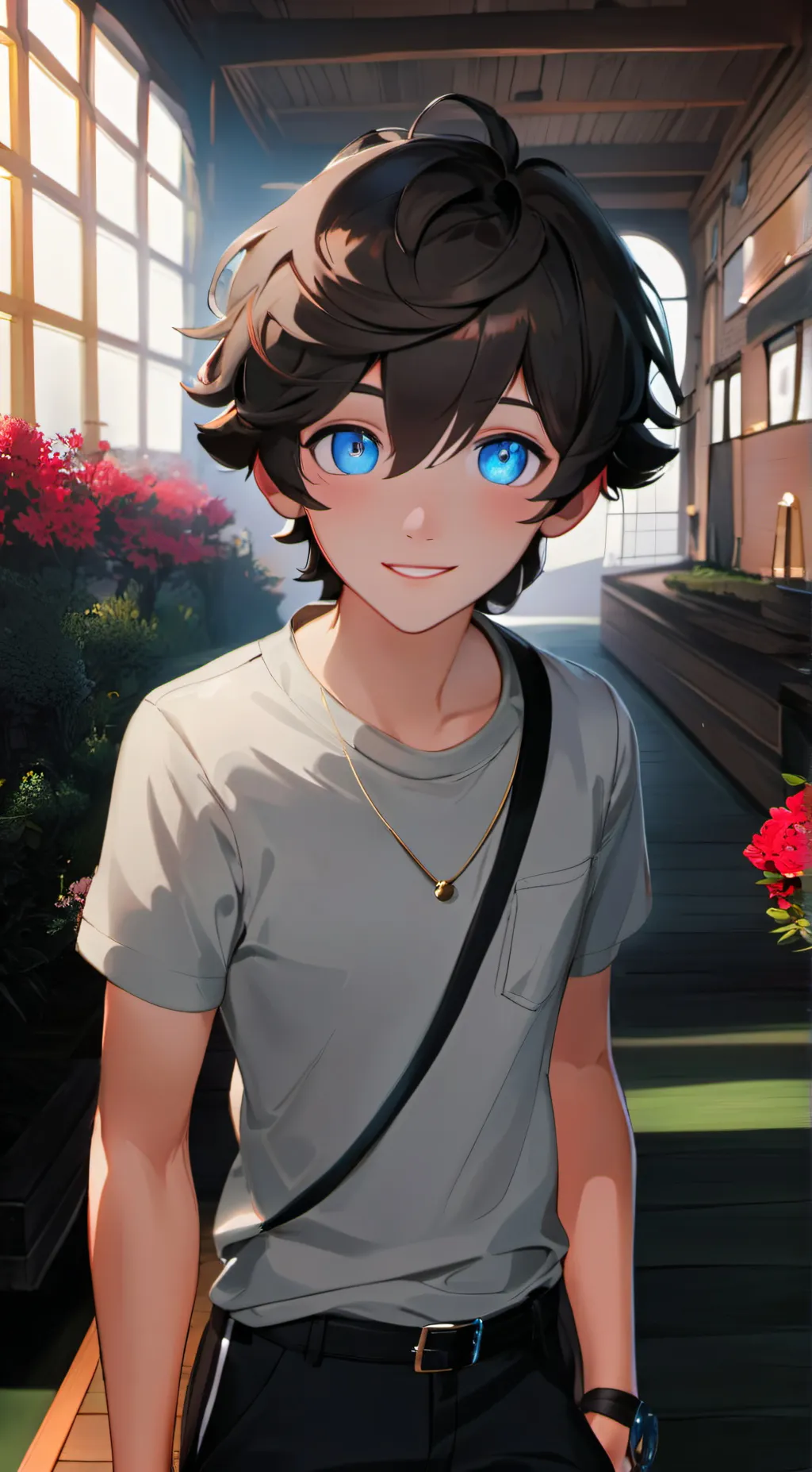 ai character: Collin background