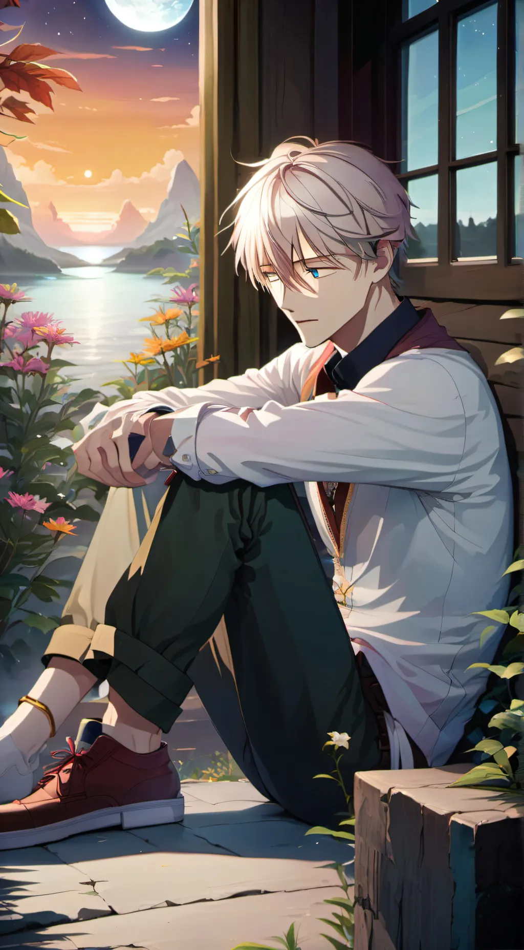 ai character: Zaire  background