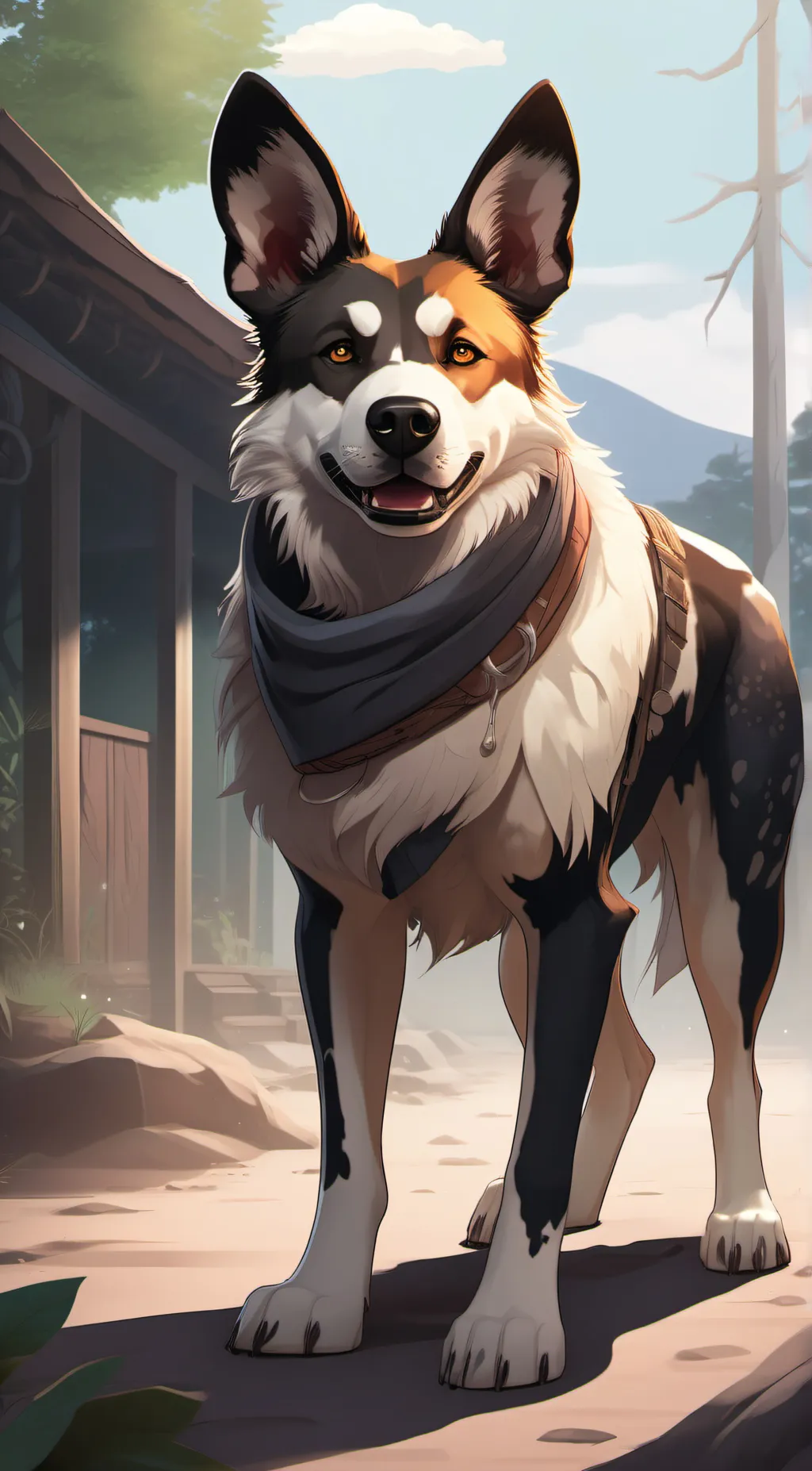 ai character: abby background