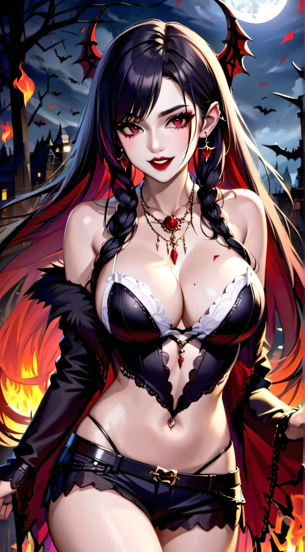 ai character: Valarie  background