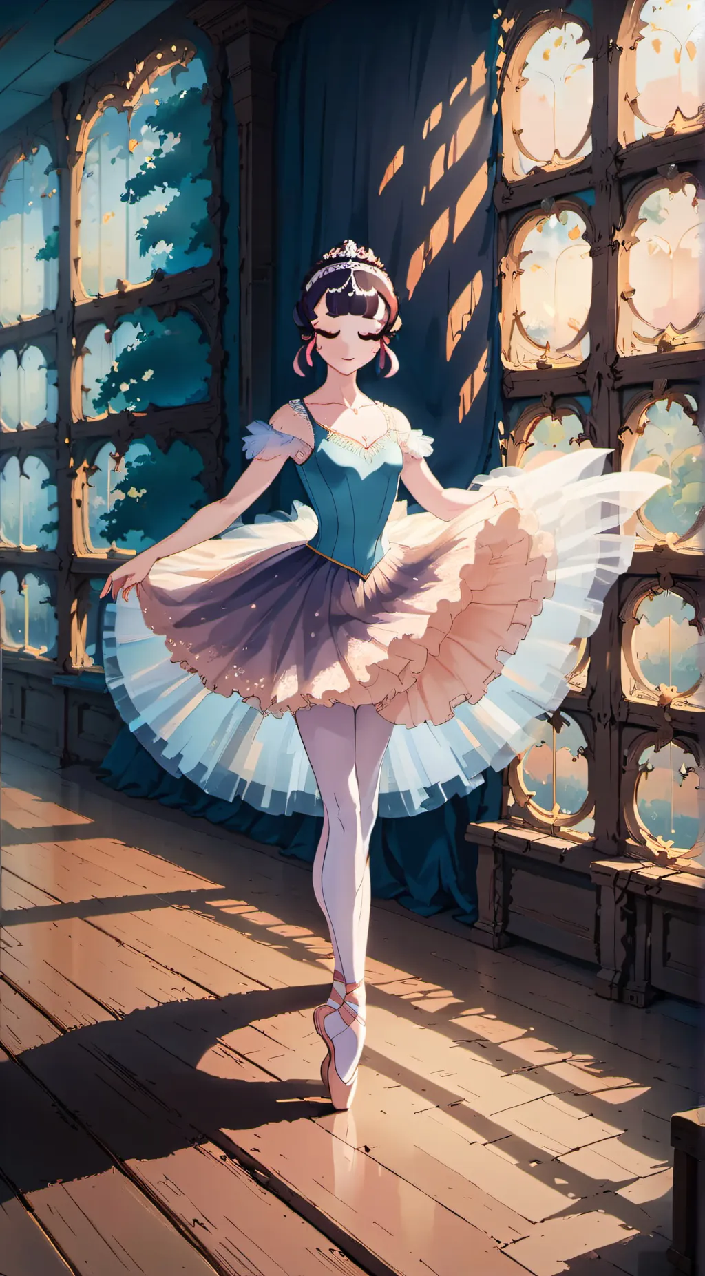 ai character: Ballora background