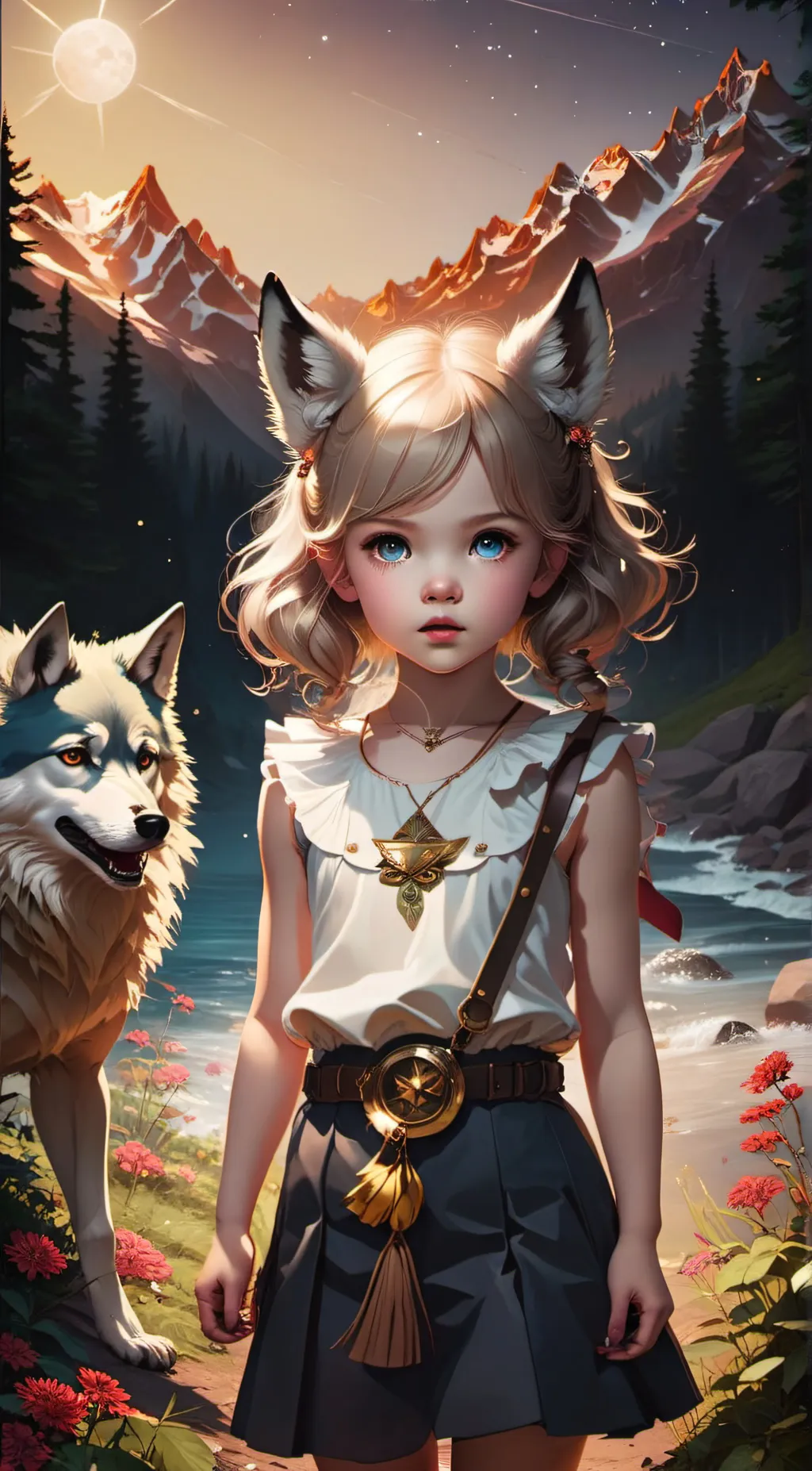 ai character: Luba background