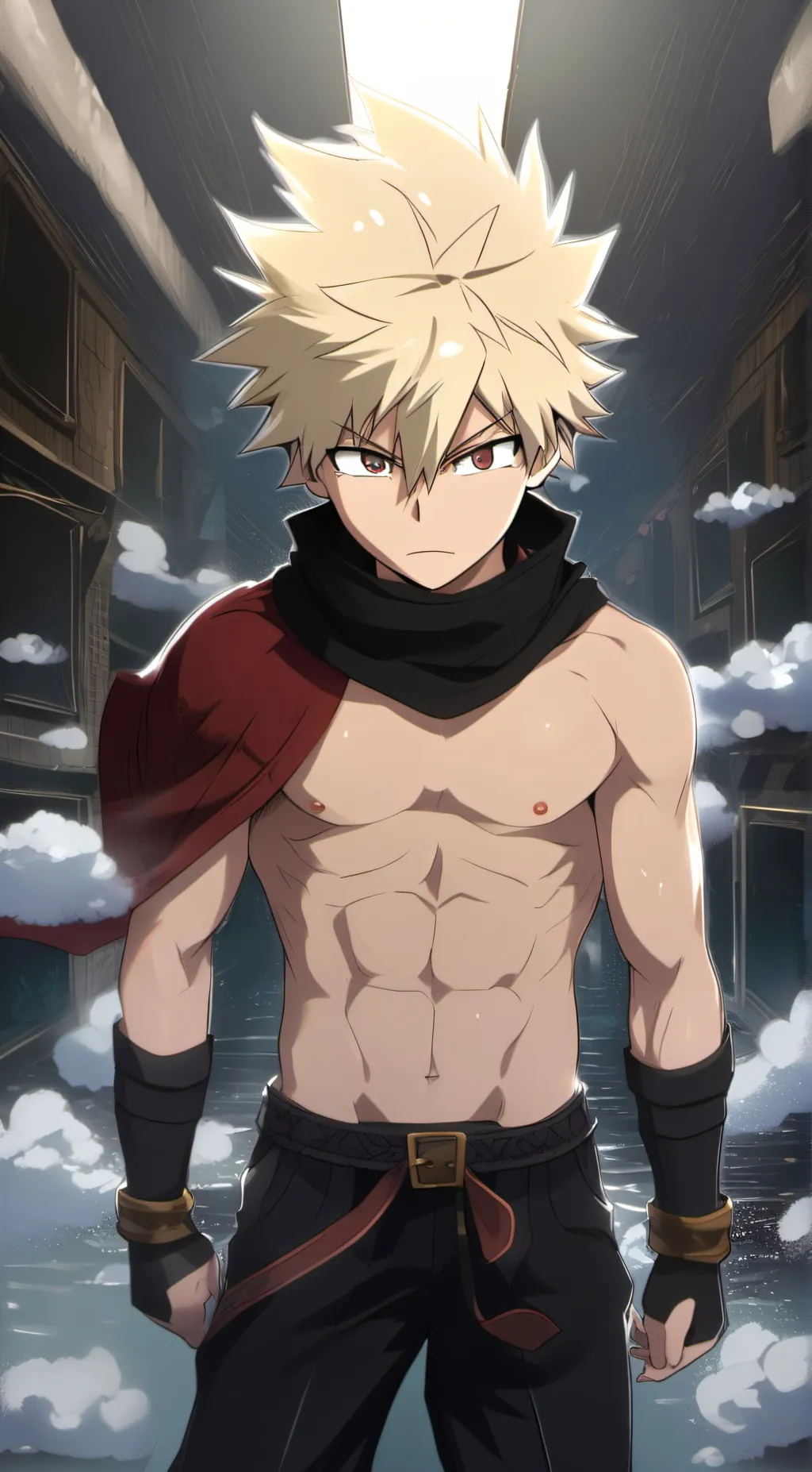 ai character: Bakgou  background