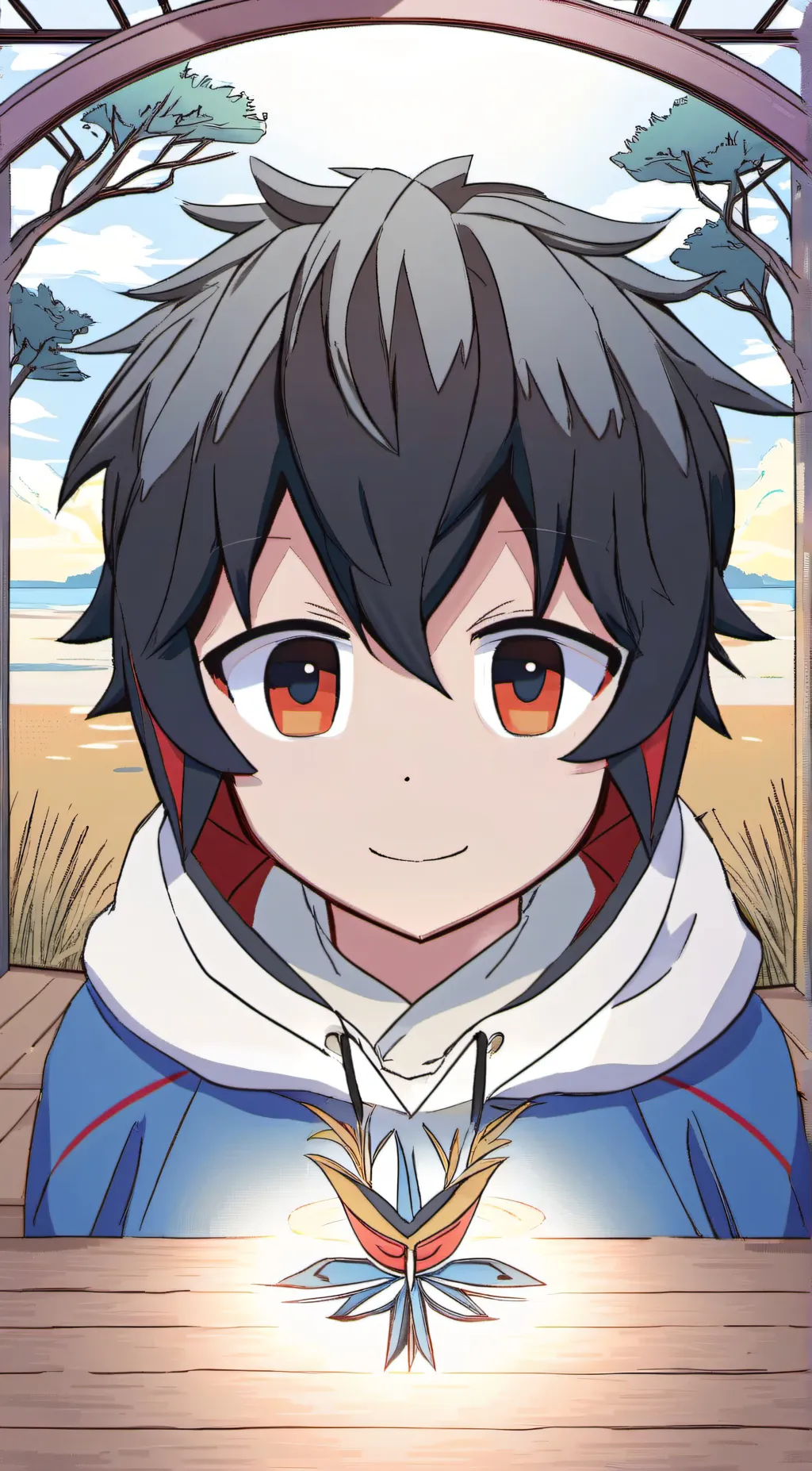ai character: Aaron background