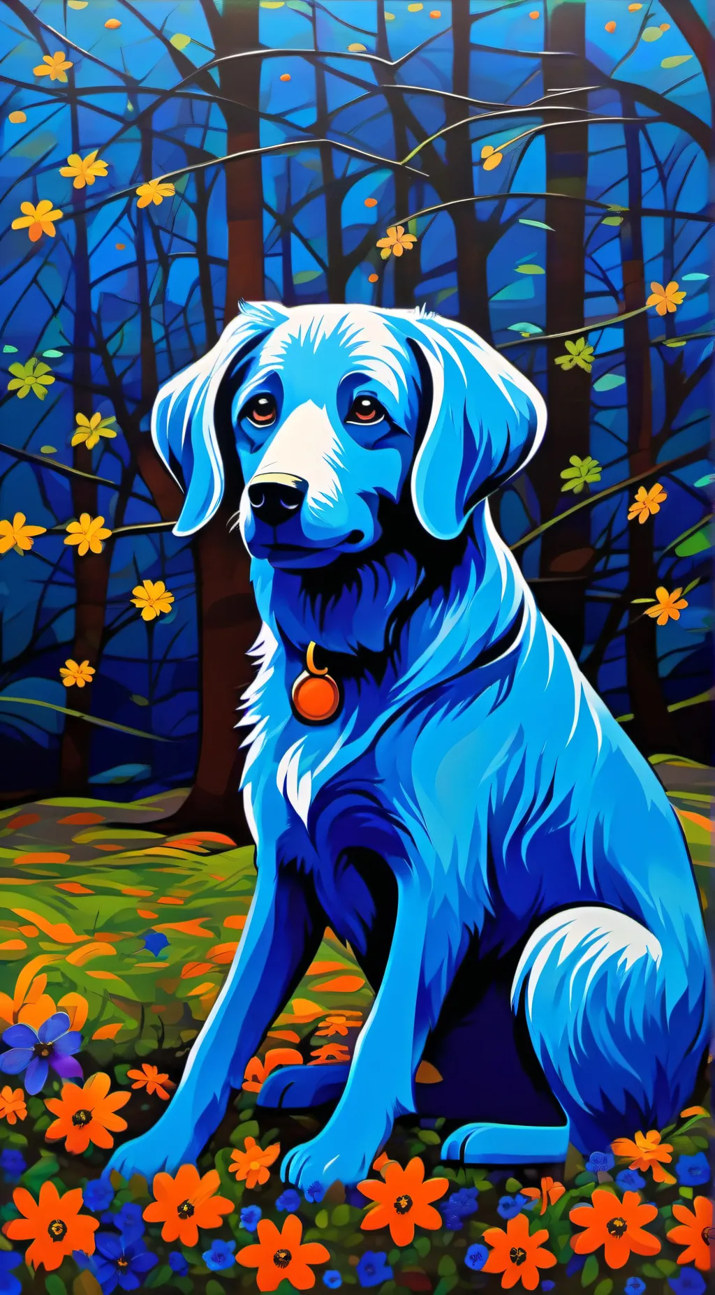 ai character: Sad Sam Anderson  background