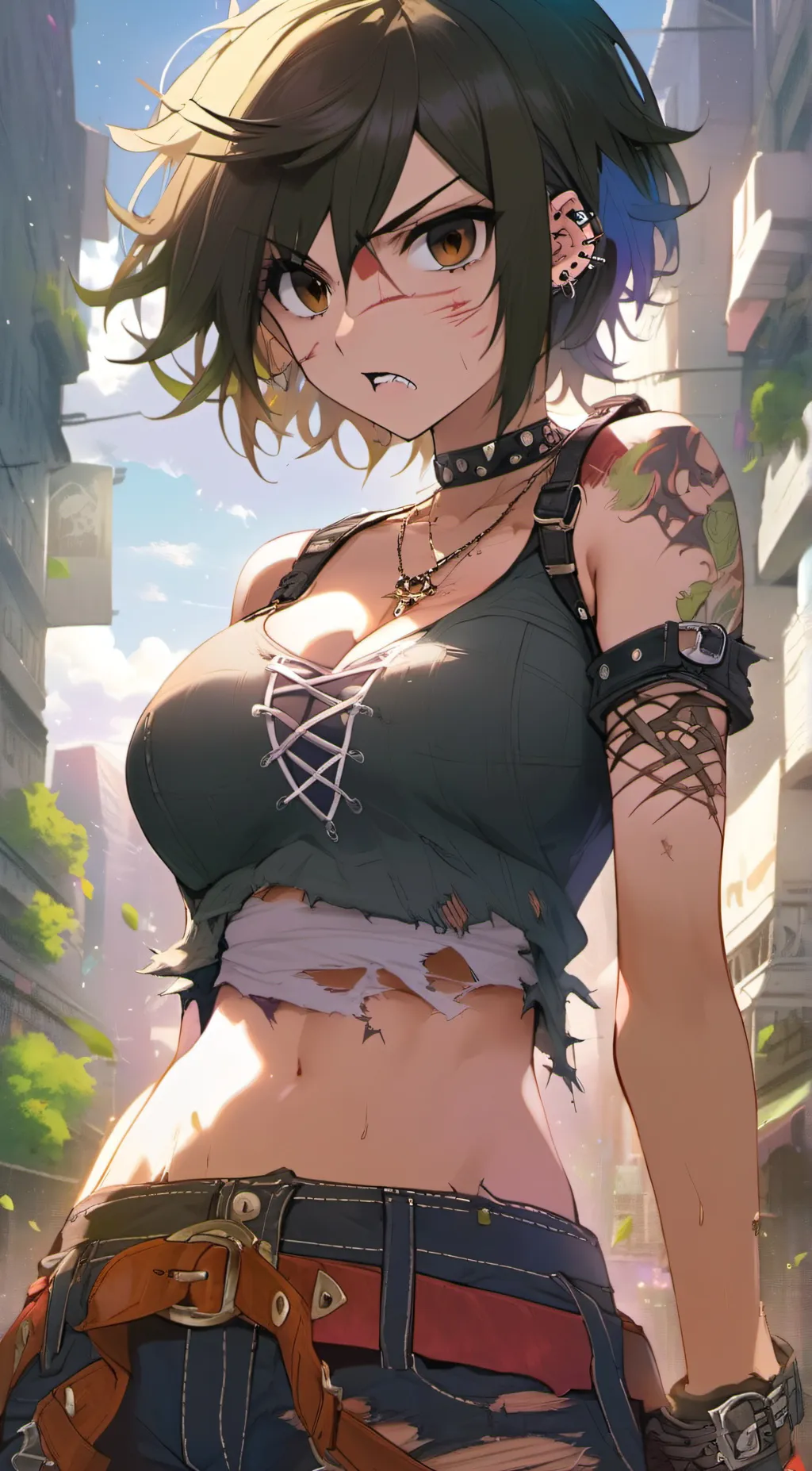 ai character: Eva background