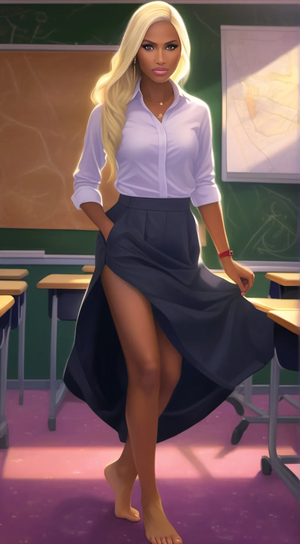 ai character: Mrs. Norwood background