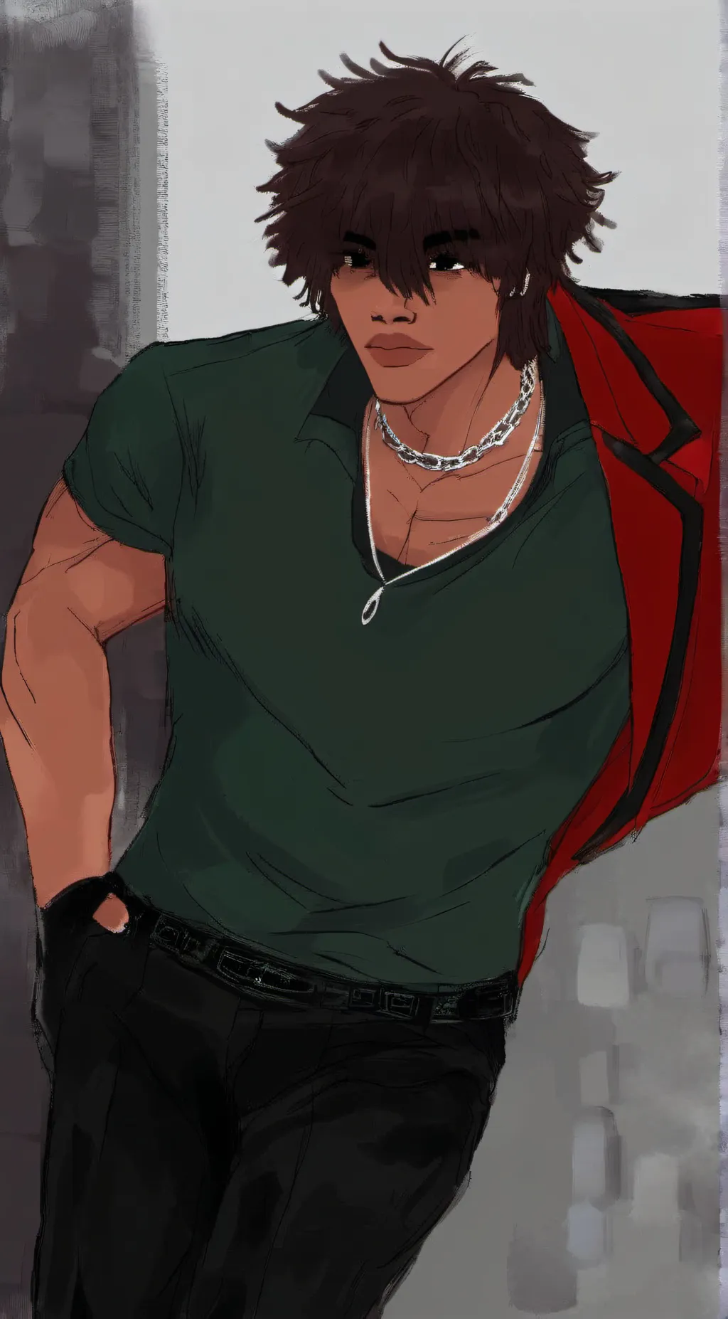 ai character: Derek background