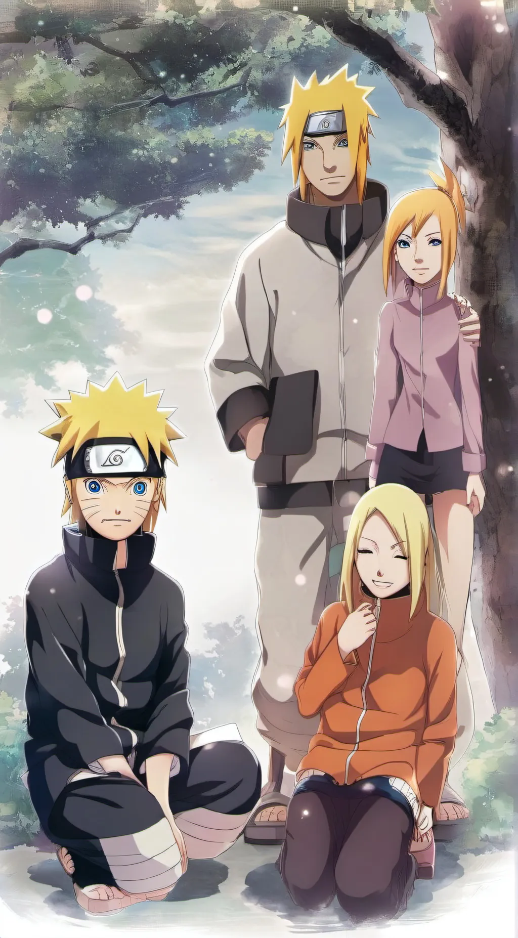 ai character: Naruto's family background