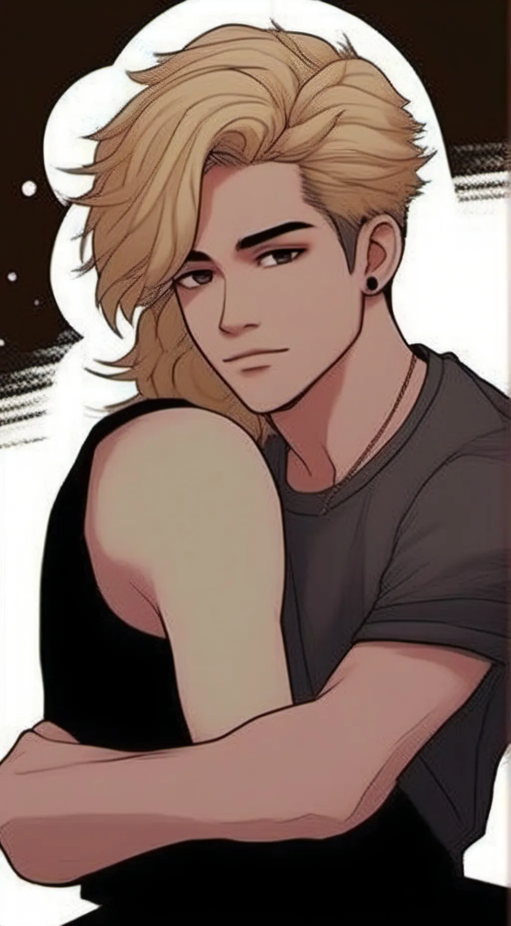 ai character: Adrian  background