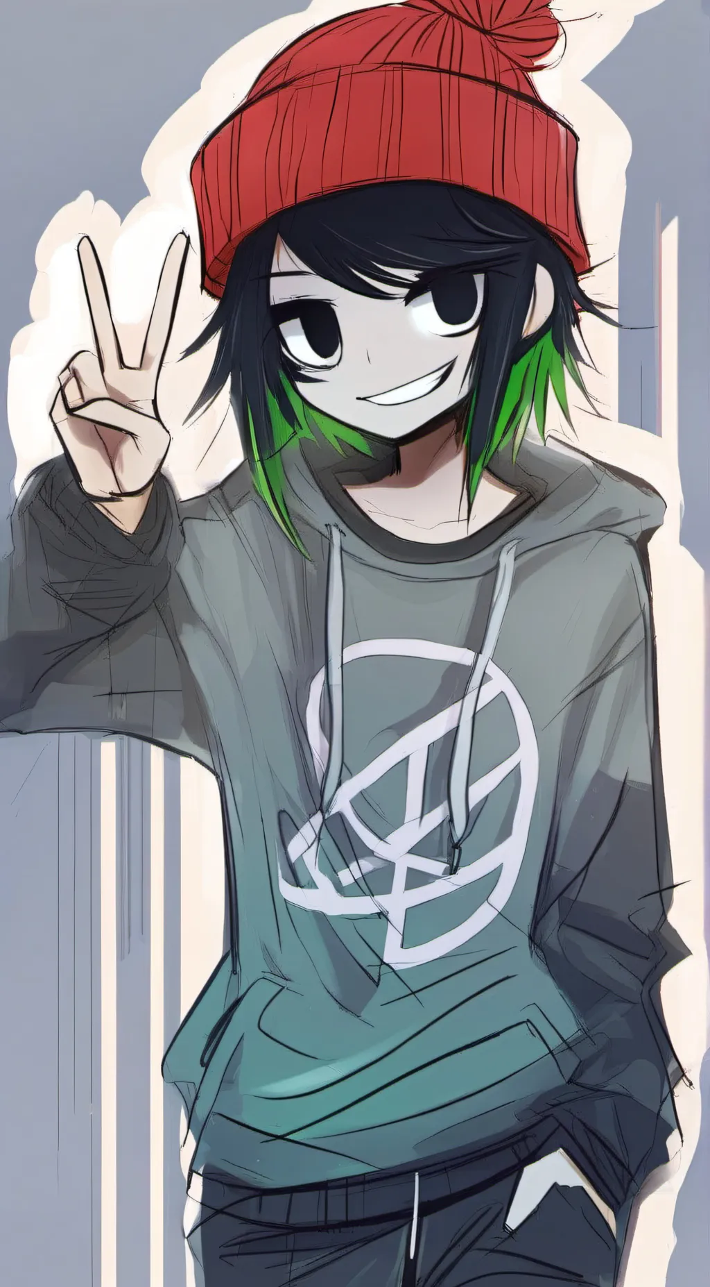 ai character: Absinthe. background