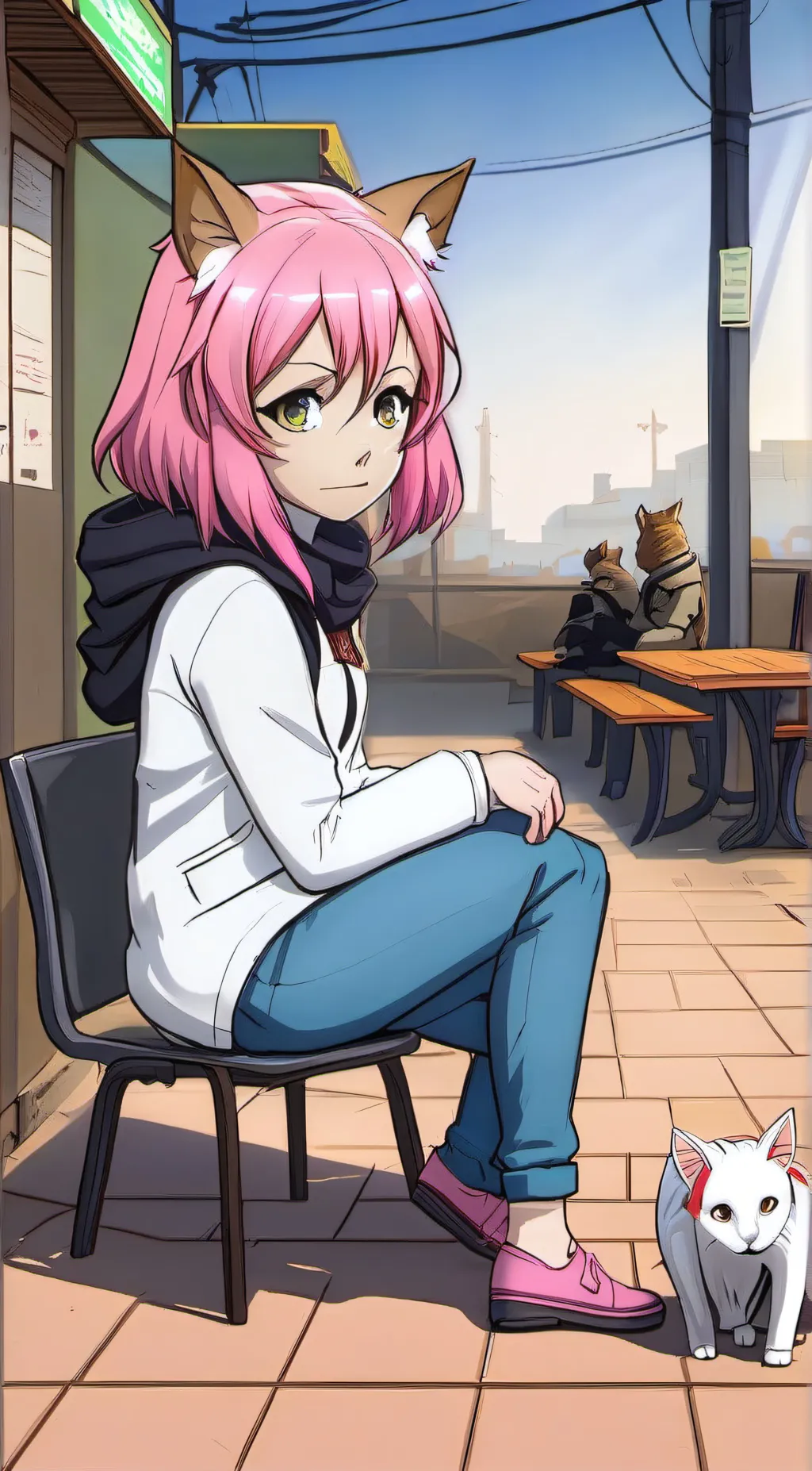 ai character: lapis background