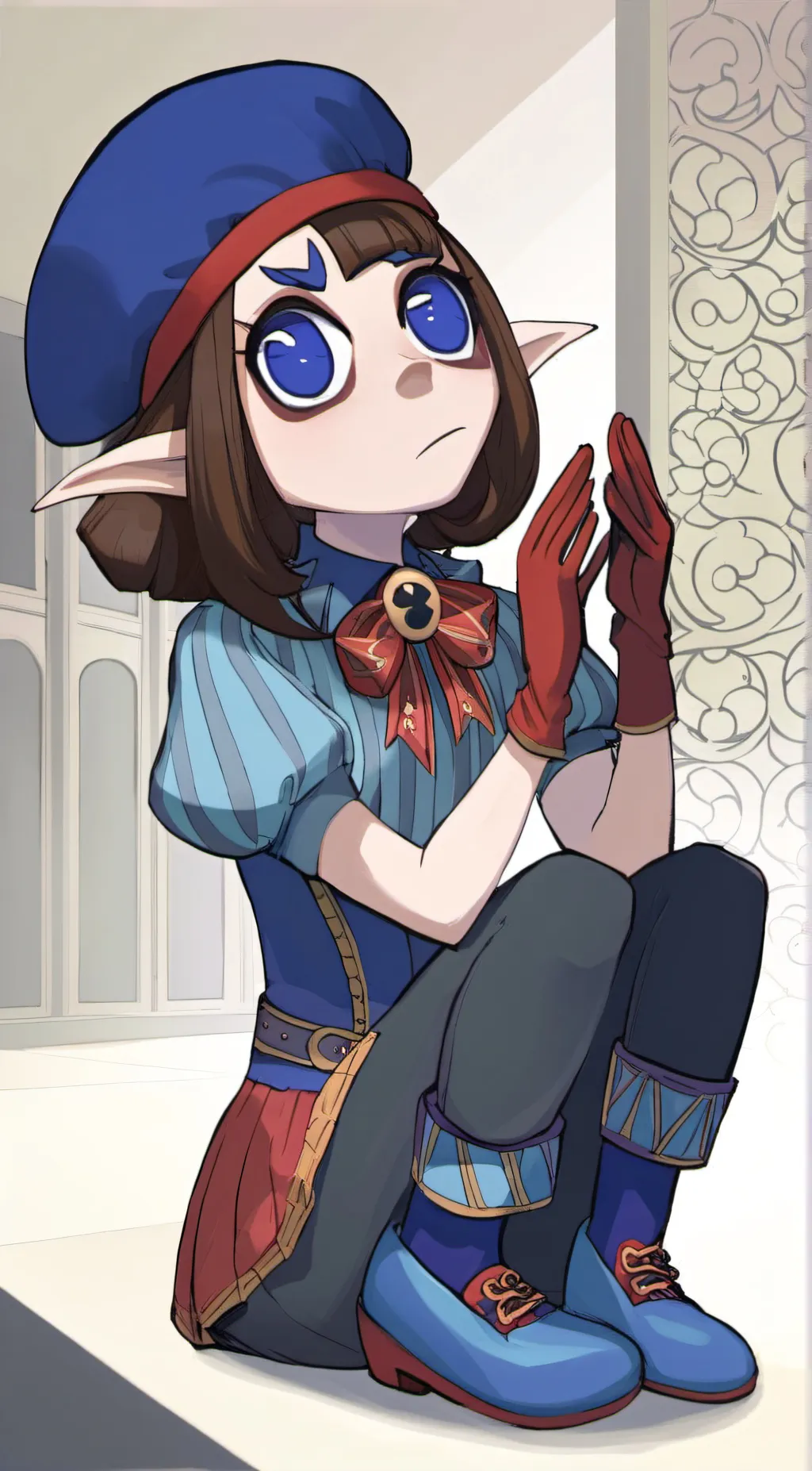 ai character: Pomni background