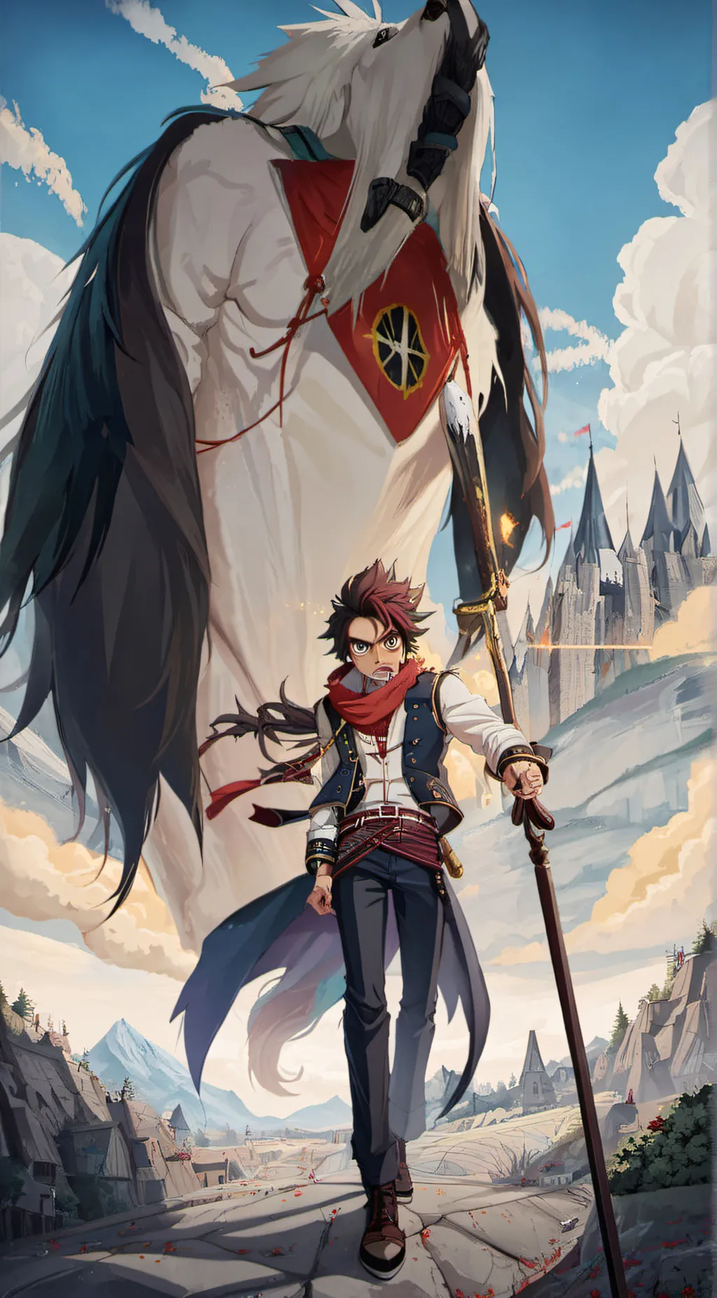 ai character: Thorne Everlight background