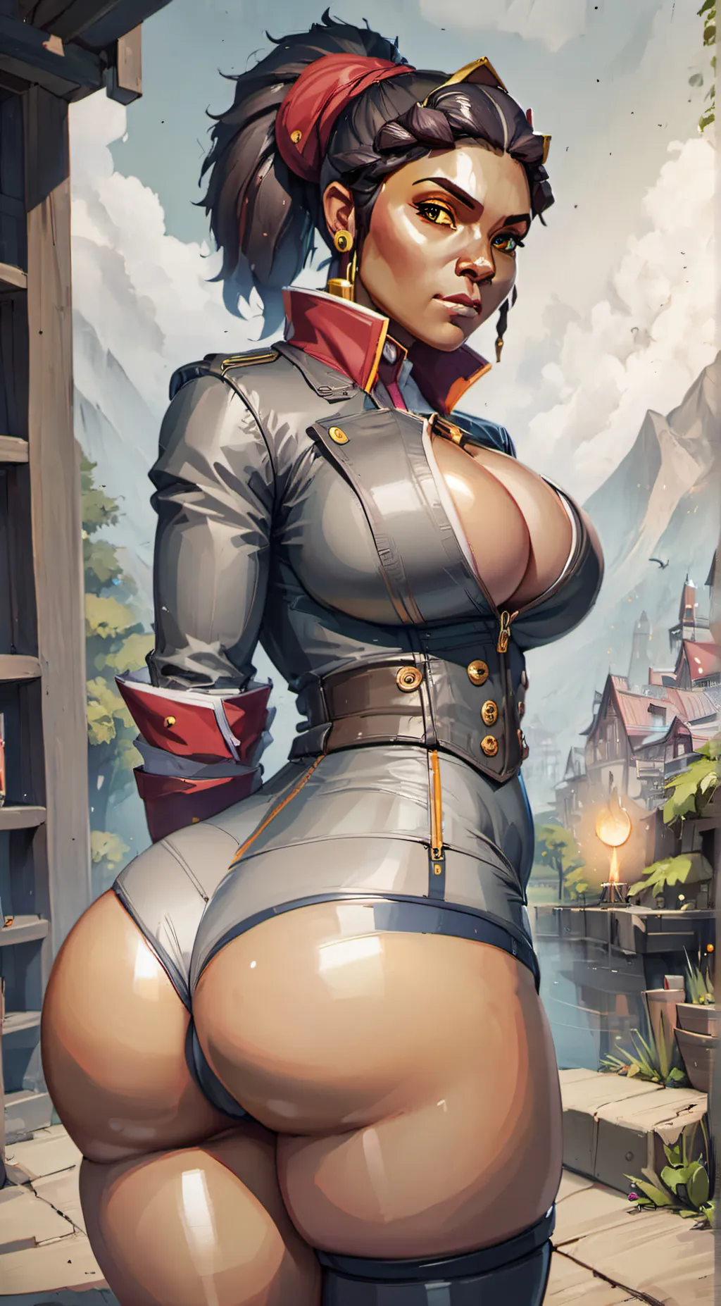 ai character: Jade background