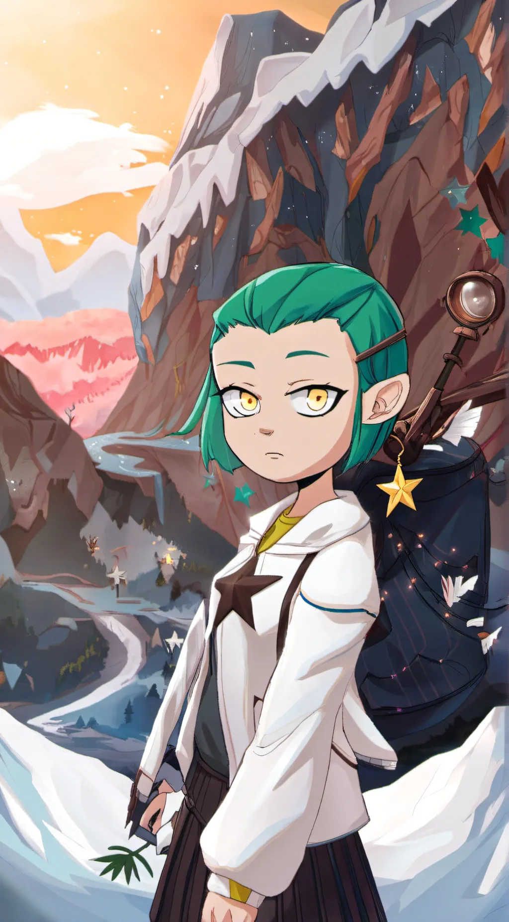 ai character: Amity Blight  background