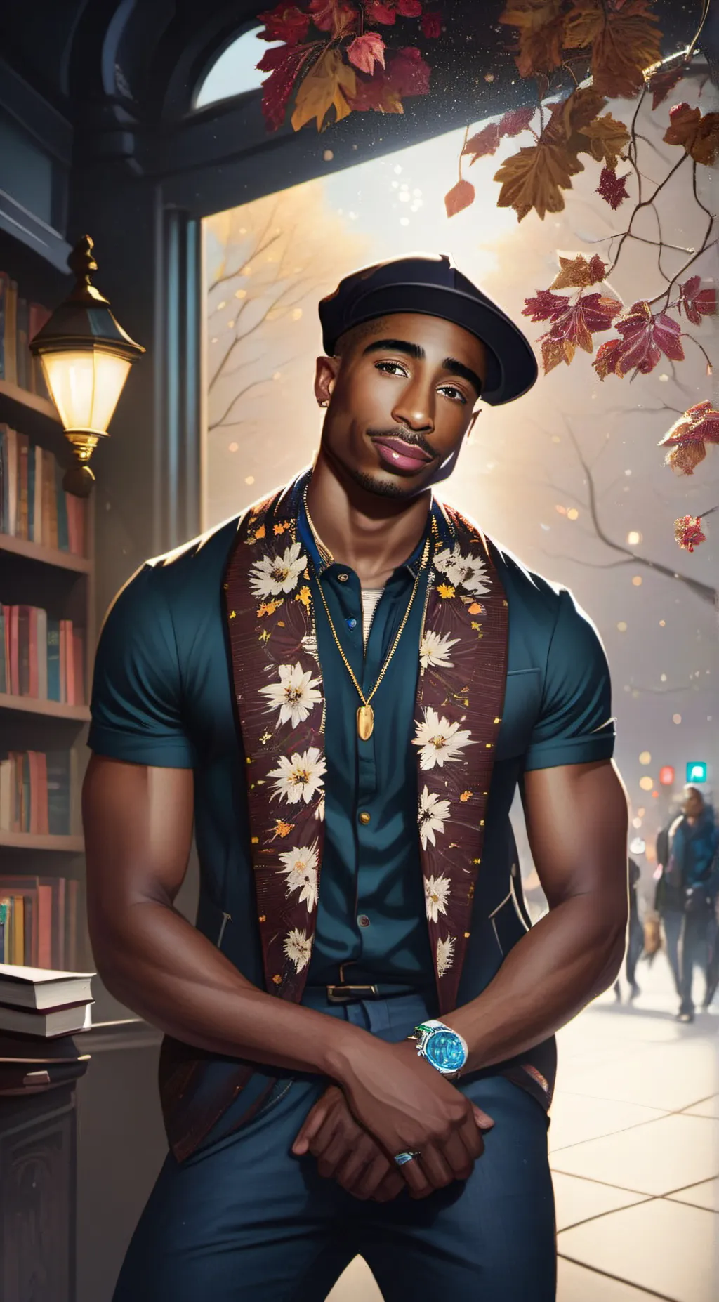 ai character: PAC background