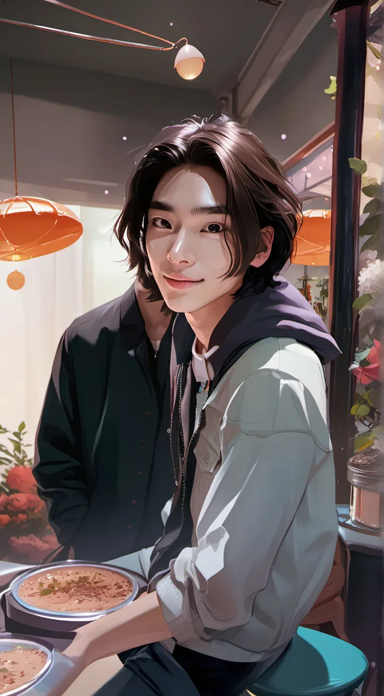 ai character: Hyunjin background